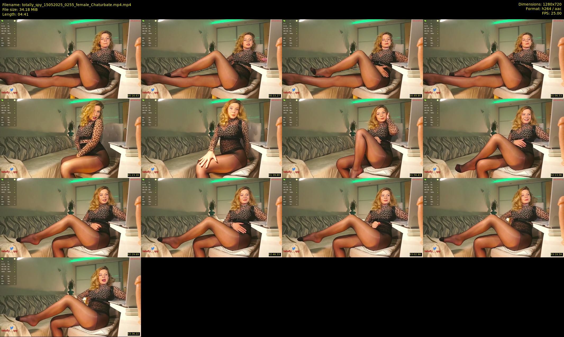 totally_spy — 5 minute Chaturbate female cam show recording, 720p, May 15, 2025