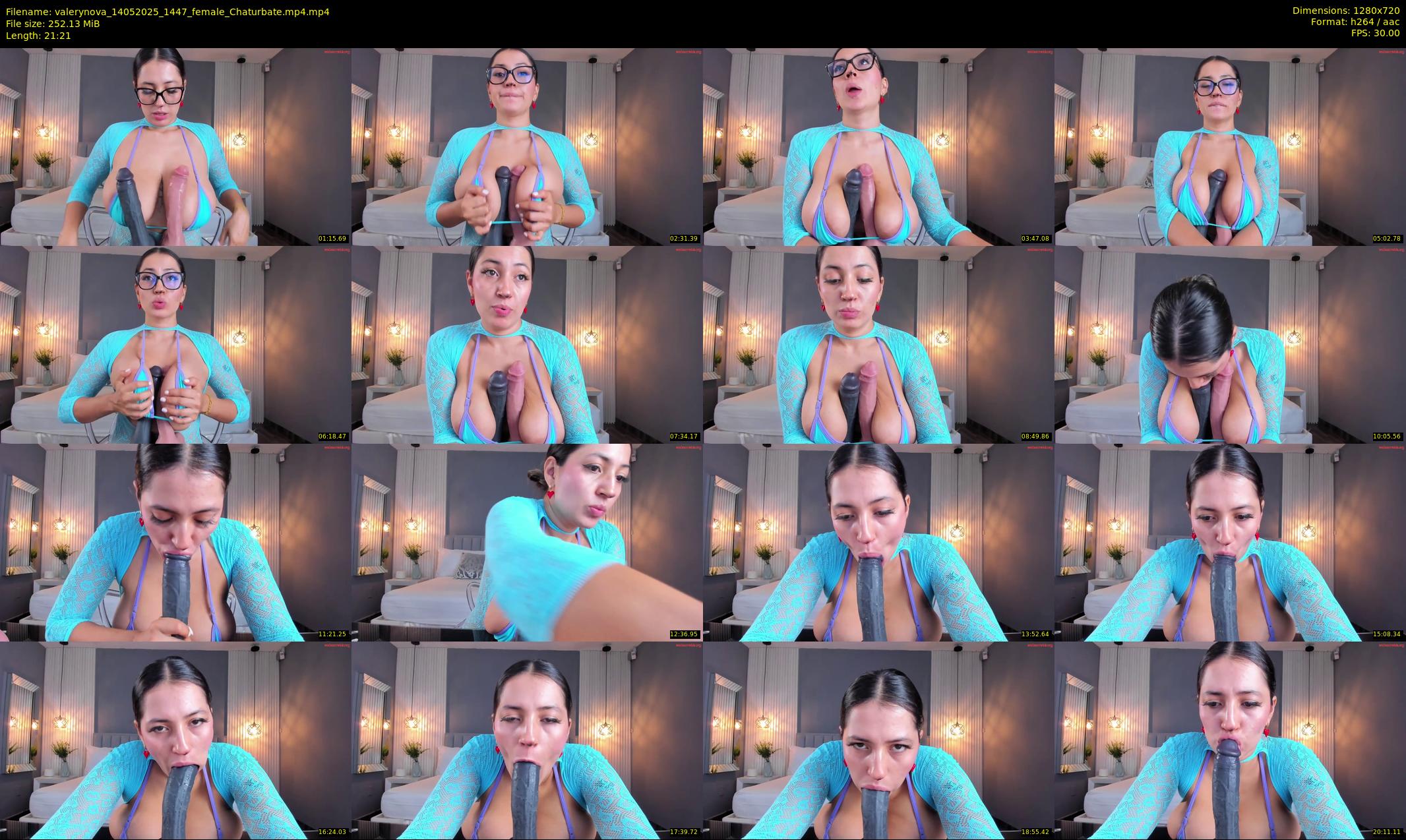 valerynova — 22 minute Chaturbate female cam show recording, 720p, May 14, 2025