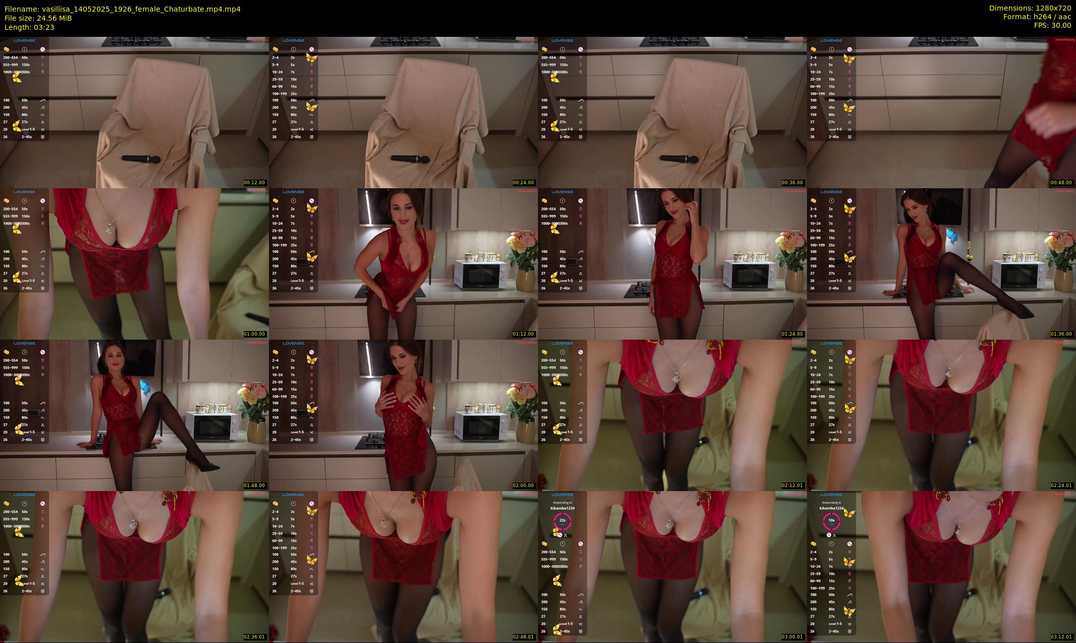 vasillisa — 4 minute Chaturbate female cam show recording, 720p, May 14, 2025