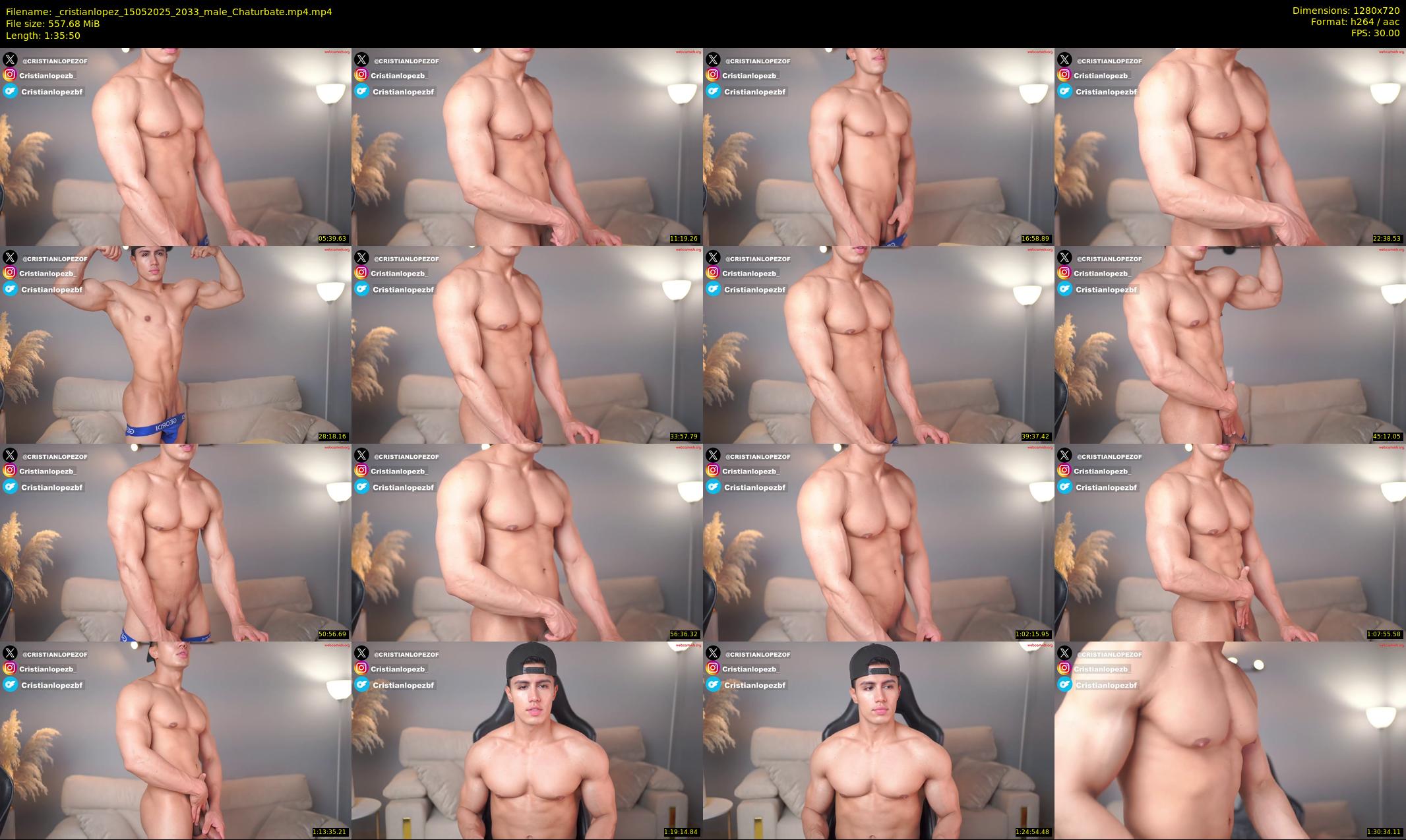 _cristianlopez — 96 minute Chaturbate male cam show recording, 720p, May 15, 2025
