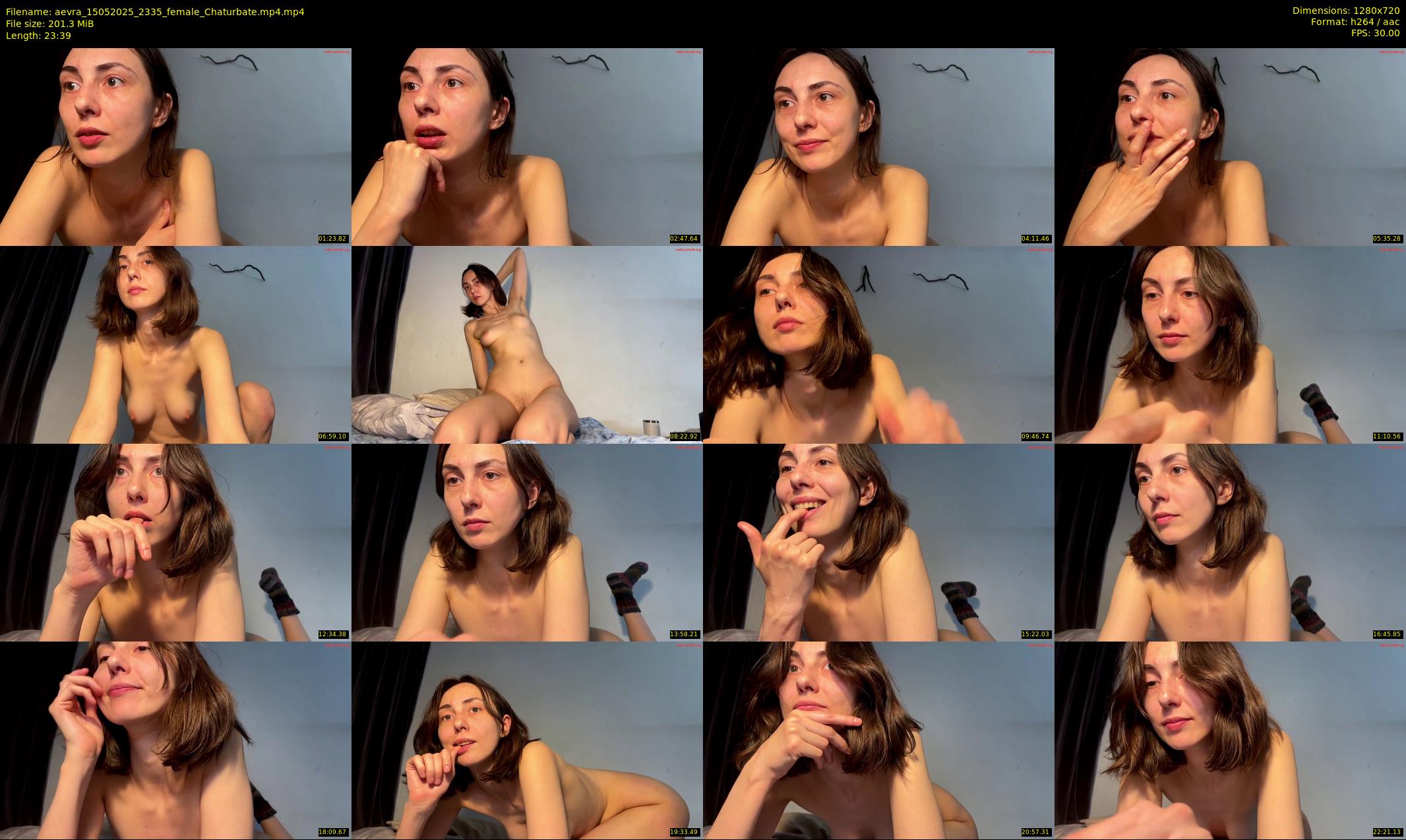 aevra — 24 minute Chaturbate female cam show recording, 720p, May 15, 2025