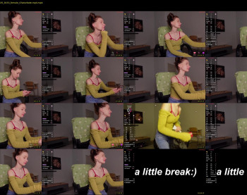 agelina_summer — 22 minute Chaturbate female cam show recording, 720p, May 16, 2025