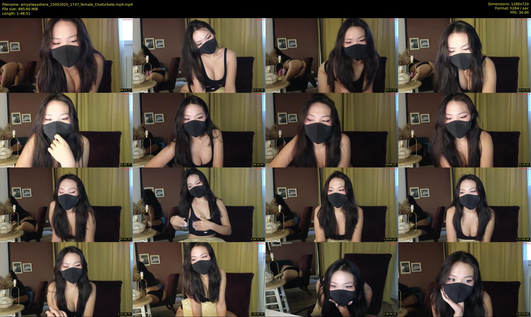 amyalwayshere — 109 minute Chaturbate female cam show recording, 720p, May 15, 2025
