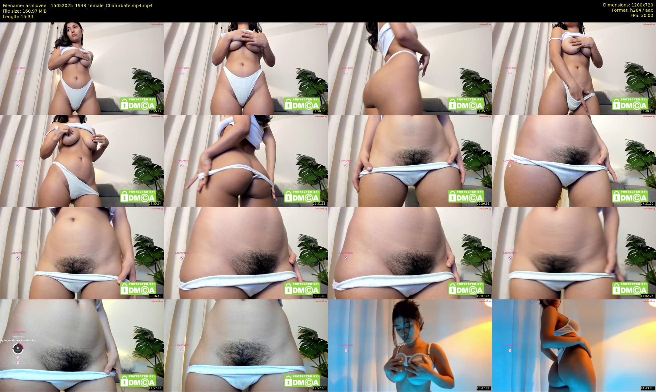 ashllovee_ — 16 minute Chaturbate female cam show recording, 720p, May 15, 2025