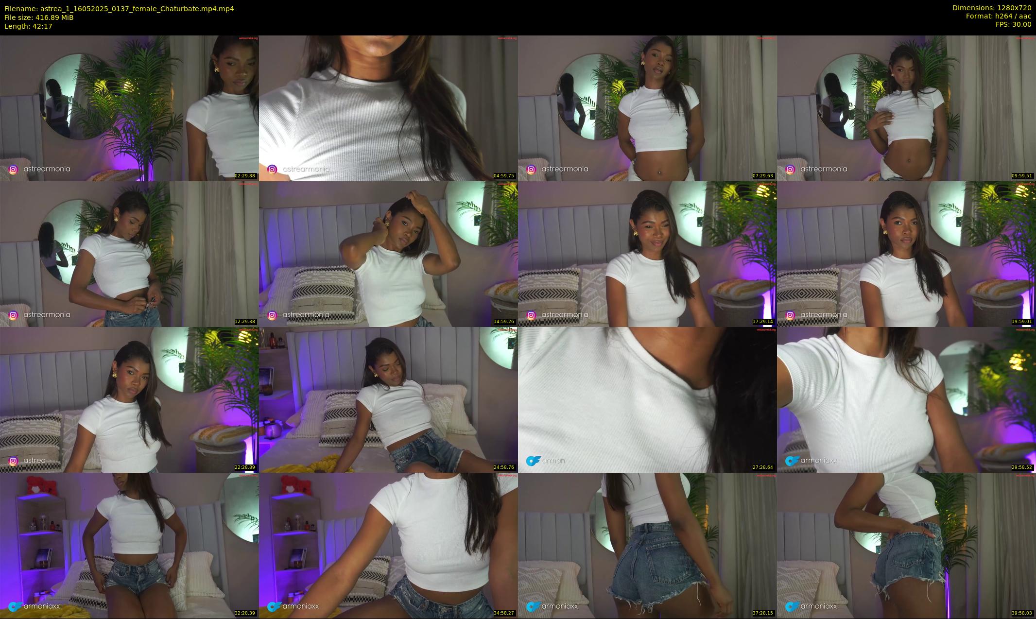 astrea_1 — 43 minute Chaturbate female cam show recording, 720p, May 16, 2025