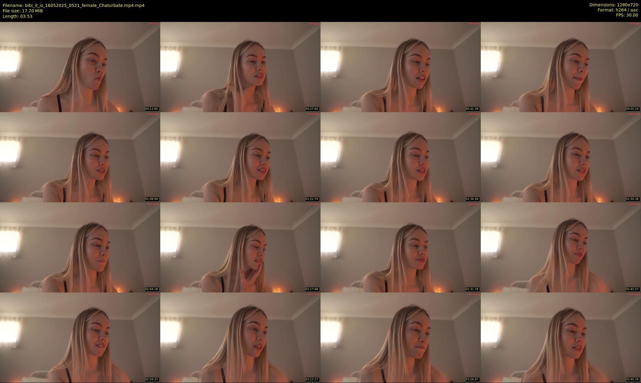 bibi_it_is — 4 minute Chaturbate female cam show recording, 720p, May 16, 2025
