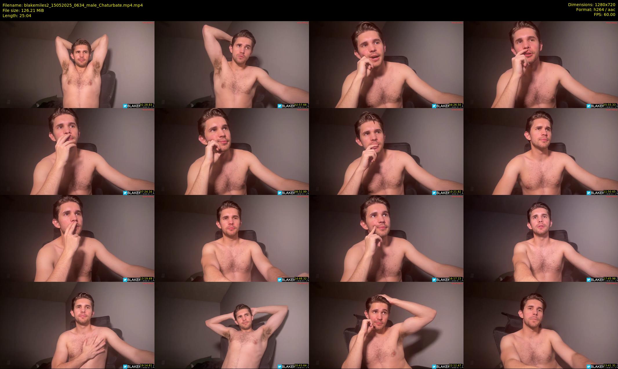 blakemiles2 — 26 minute Chaturbate male cam show recording, 720p, May 15, 2025