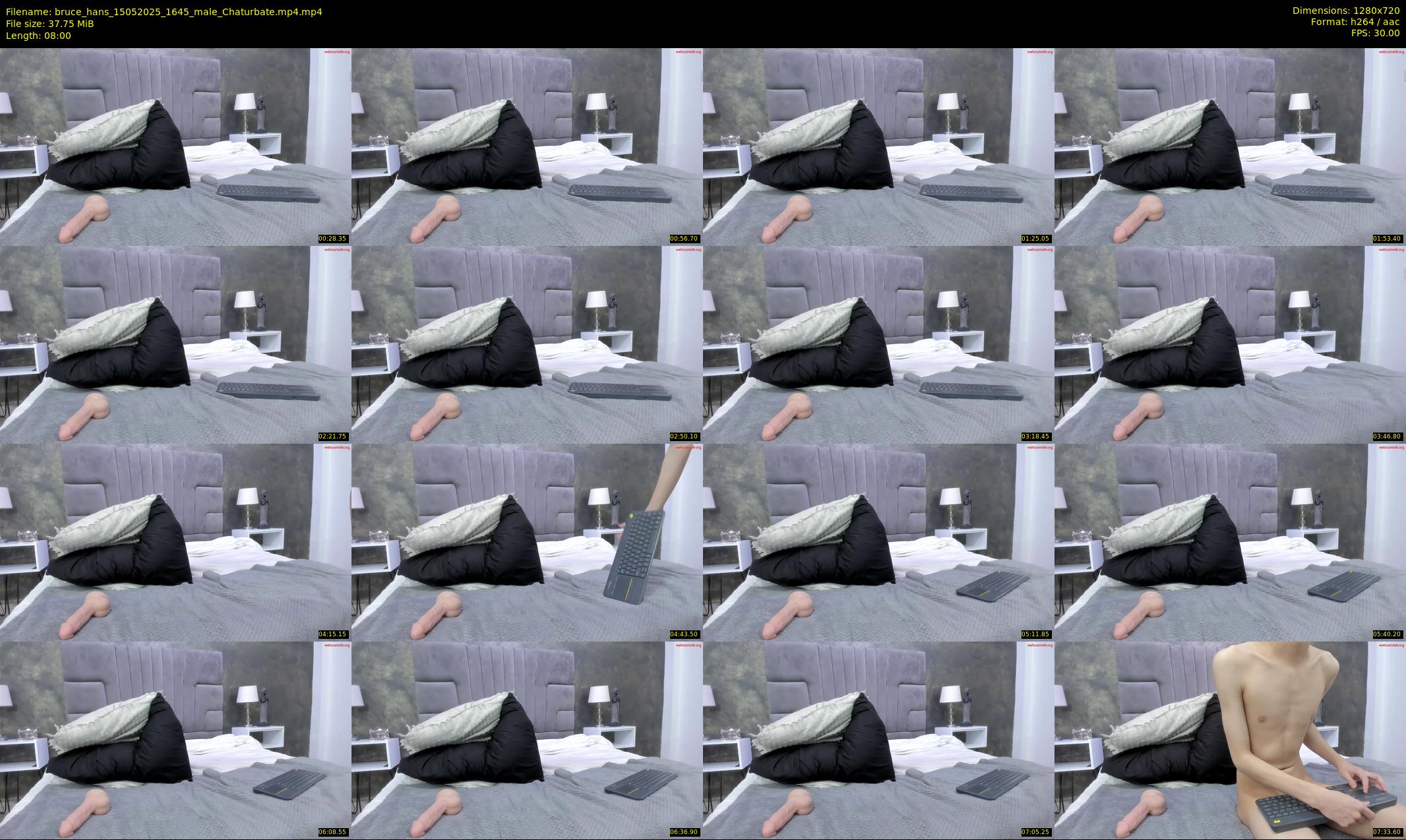 bruce_hans — 8 minute Chaturbate male cam show recording, 720p, May 15, 2025