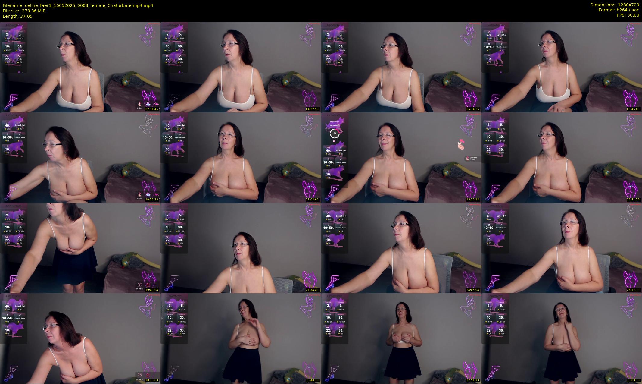 celine_faer1 — 38 minute Chaturbate female cam show recording, 720p, May 16, 2025