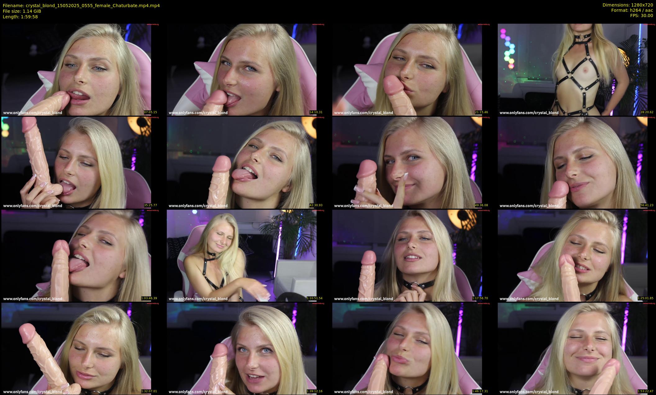 crystal_blond — 120 minute Chaturbate female cam show recording, 720p, May 15, 2025