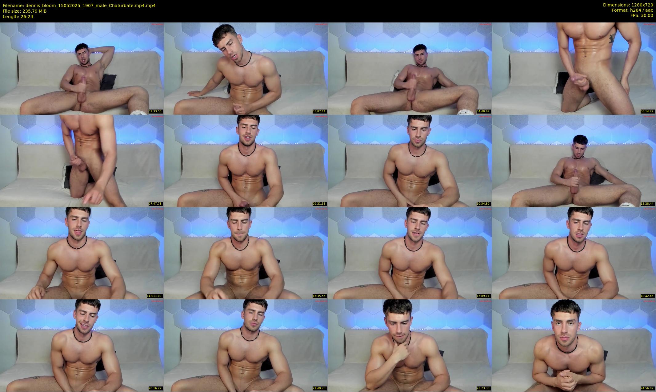 dennis_bloom — 27 minute Chaturbate male cam show recording, 720p, May 15, 2025