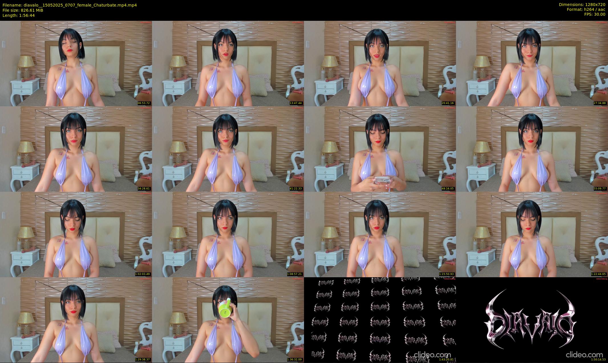 diavalo_ — 117 minute Chaturbate female cam show recording, 720p, May 15, 2025