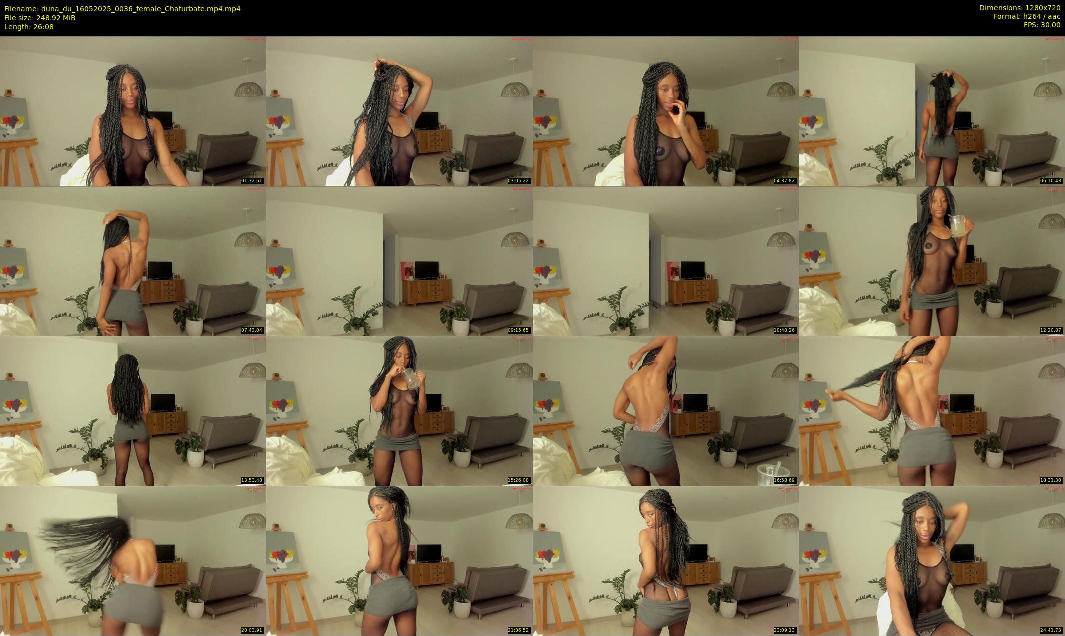 duna_du — 27 minute Chaturbate female cam show recording, 720p, May 16, 2025