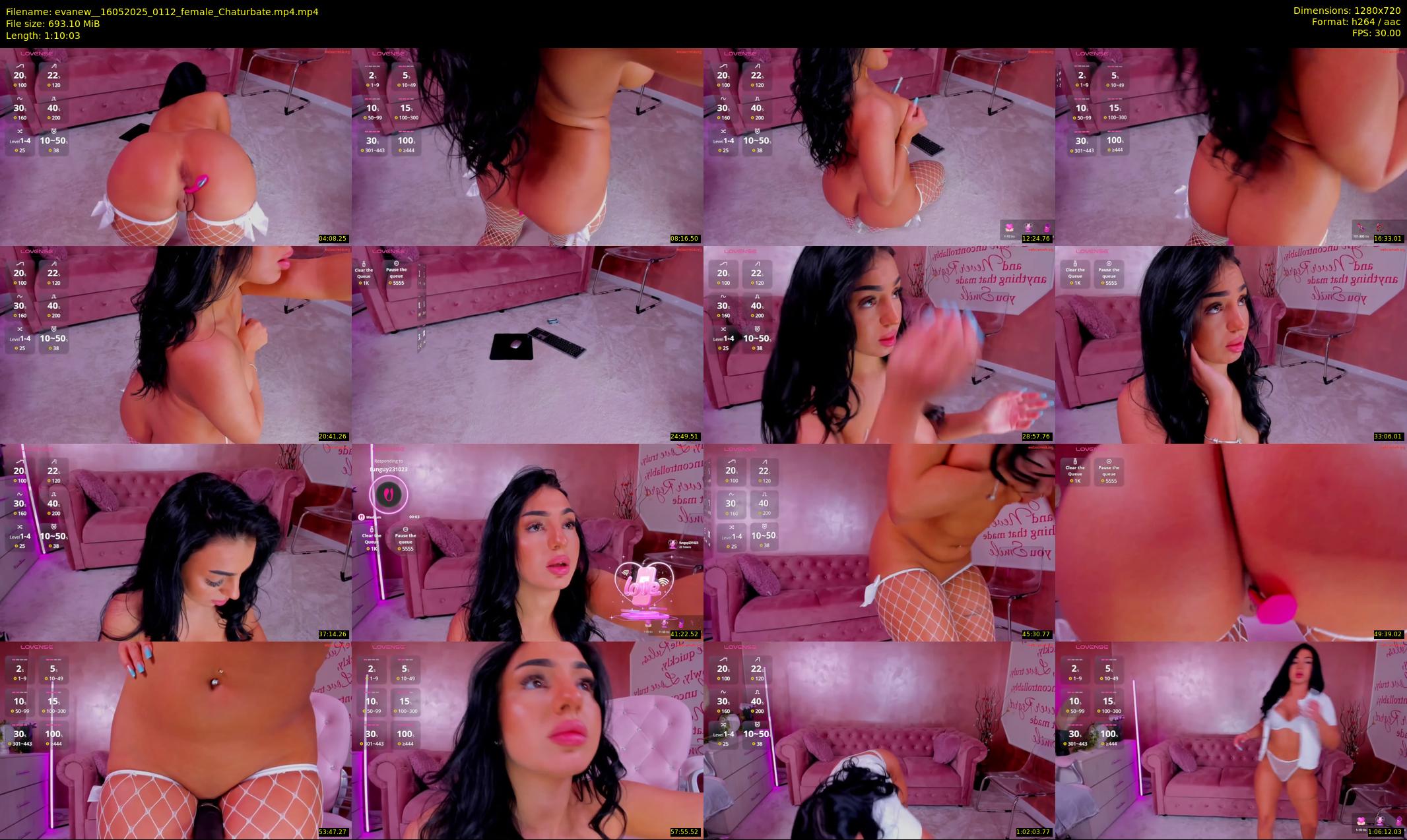 evanew_ — 71 minute Chaturbate female cam show recording, 720p, May 16, 2025