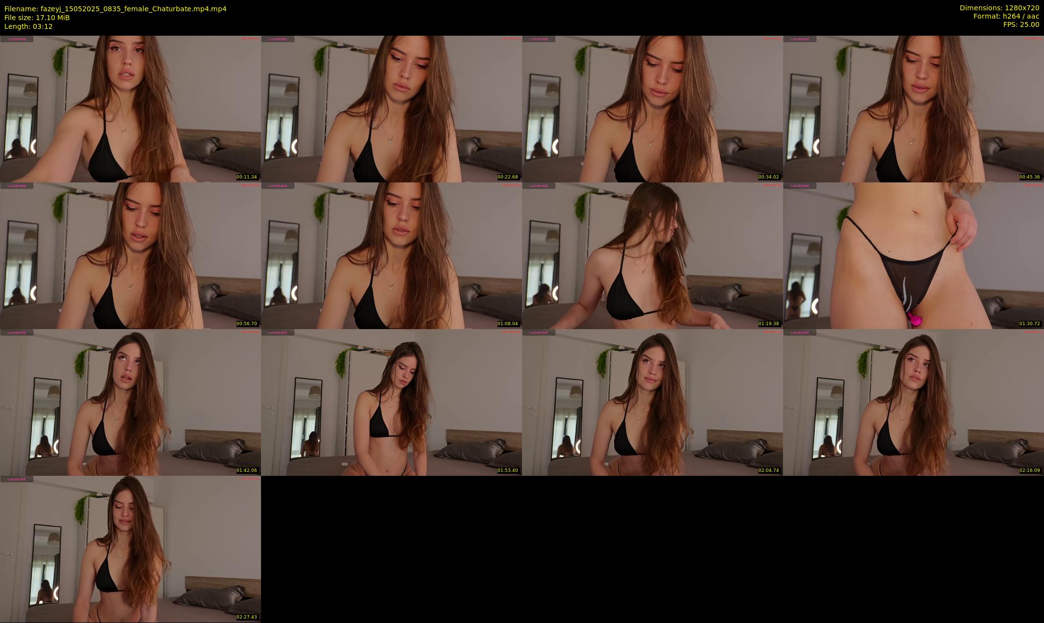 fazeyj — 4 minute Chaturbate female cam show recording, 720p, May 15, 2025