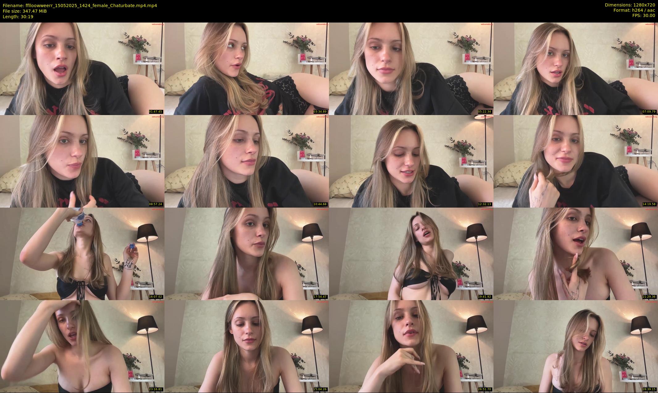 fflloowweerr — 31 minute Chaturbate couple cam show recording, 720p, May 15, 2025