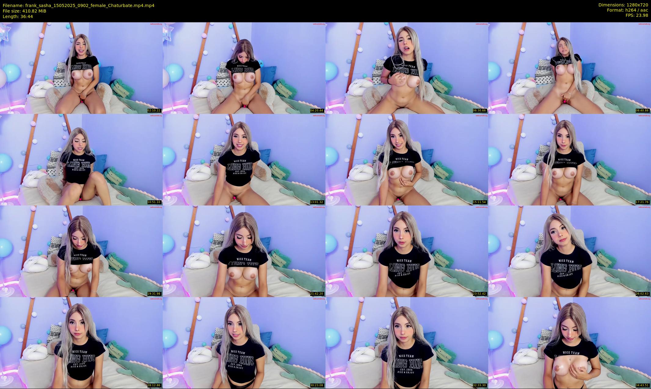frank_sasha — 37 minute Chaturbate couple cam show recording, 720p, May 15, 2025