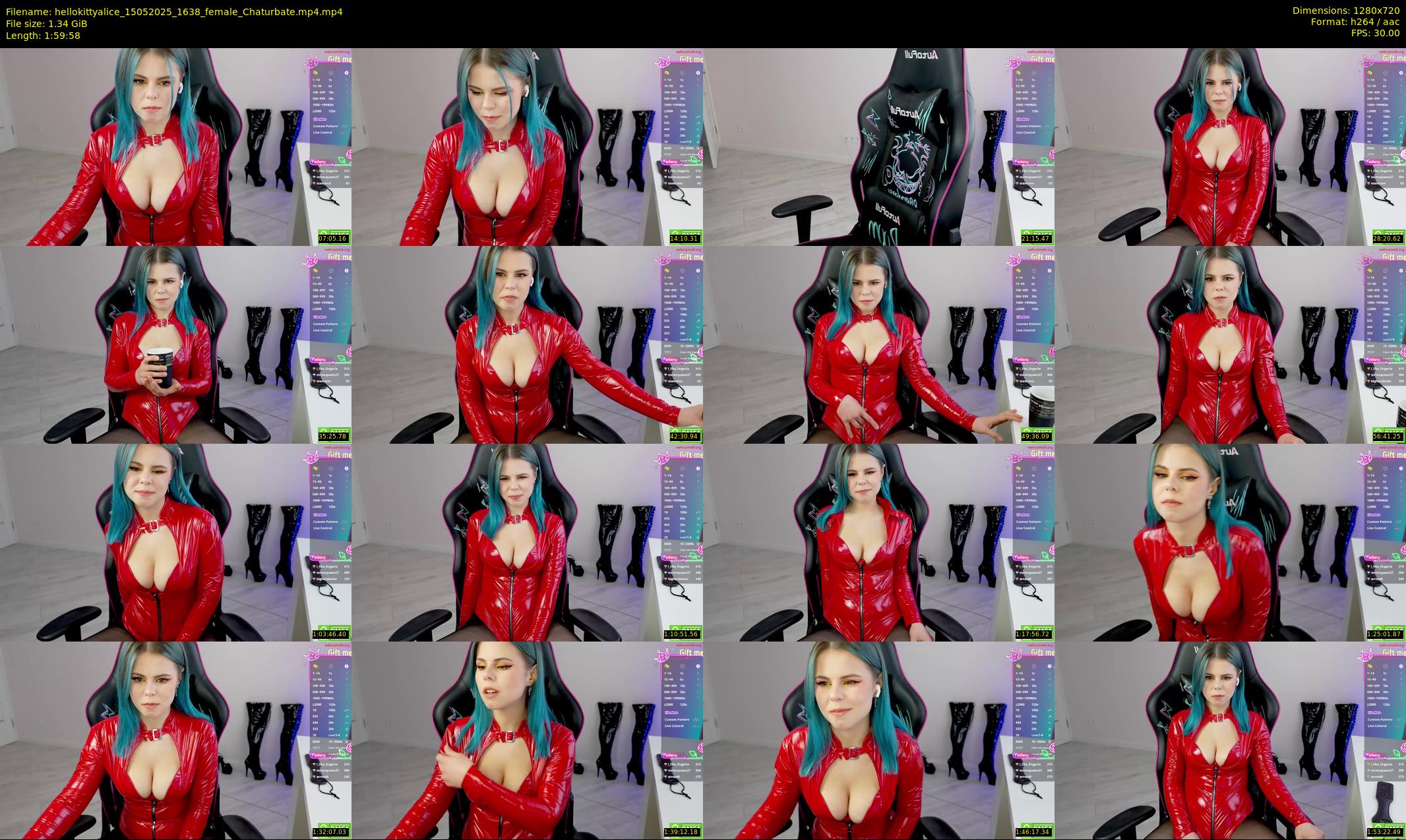 hellokittyalice — 120 minute Chaturbate female cam show recording, 720p, May 15, 2025