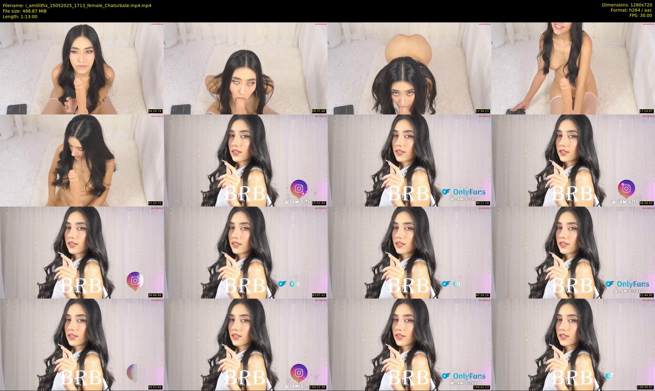 i_amlilithx — 73 minute Chaturbate female cam show recording, 720p, May 15, 2025