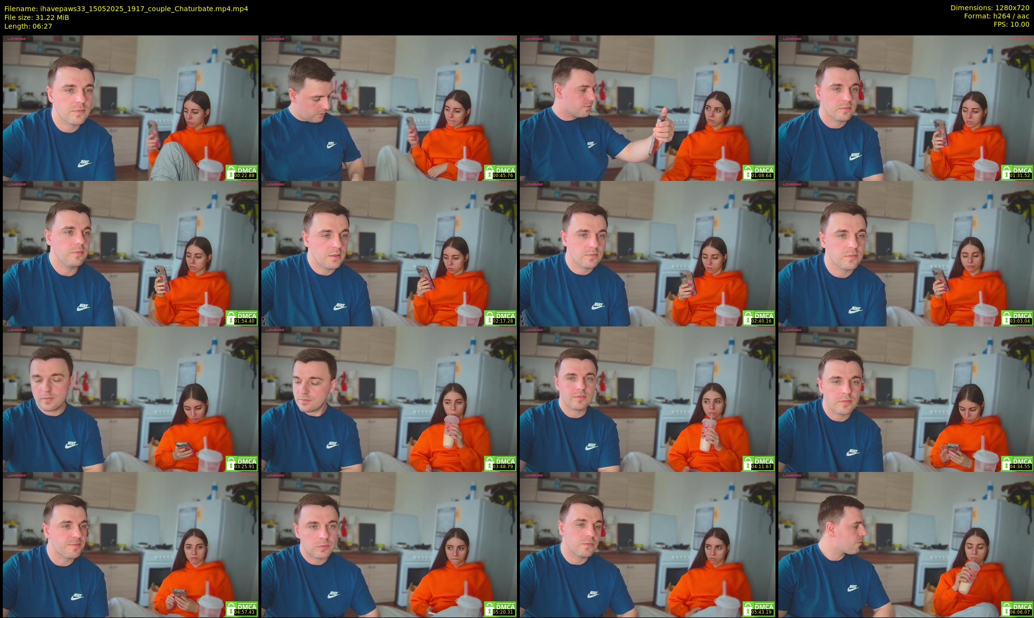 ihavepaws33 — 7 minute Chaturbate couple cam show recording, 720p, May 15, 2025