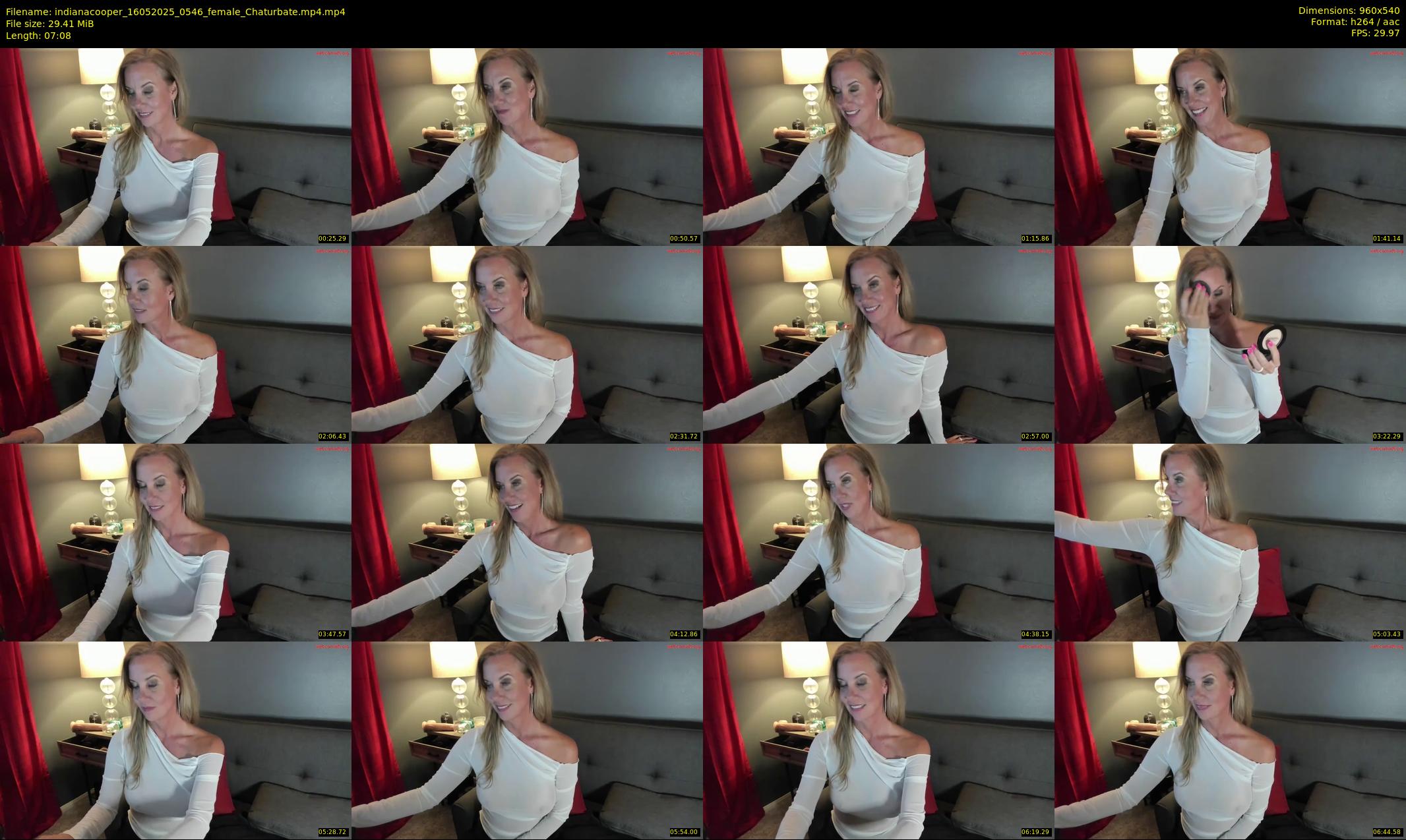 indianacooper — 8 minute Chaturbate female cam show recording, 480p, May 16, 2025