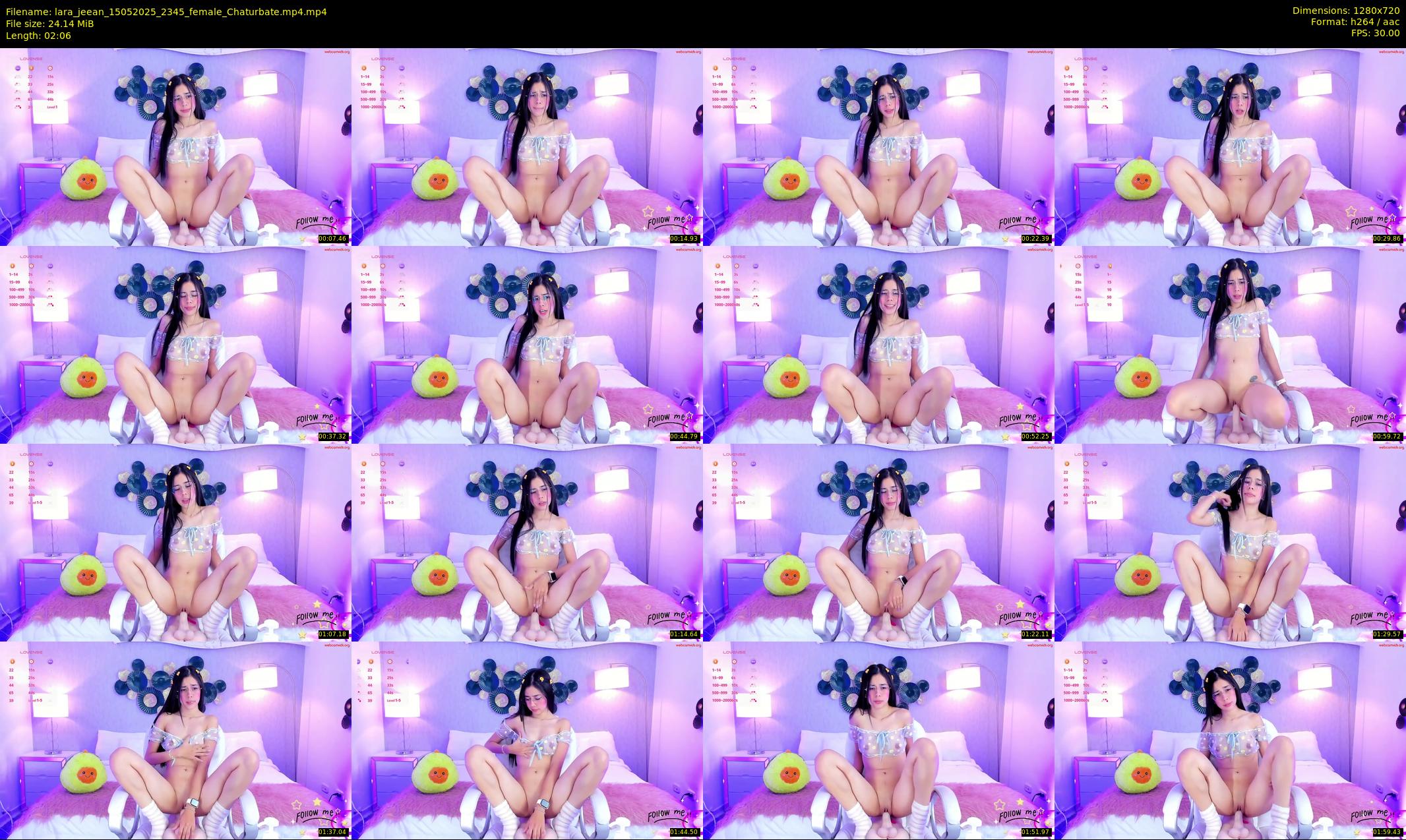 lara_jeean — 3 minute Chaturbate female cam show recording, 720p, May 15, 2025