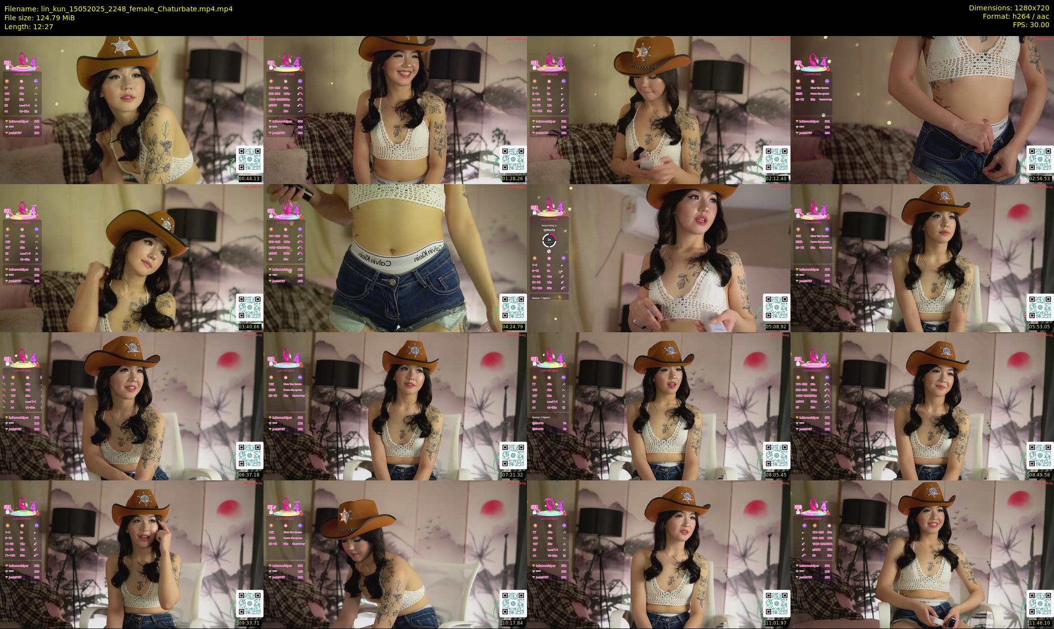 lin_kun — 13 minute Chaturbate female cam show recording, 720p, May 15, 2025
