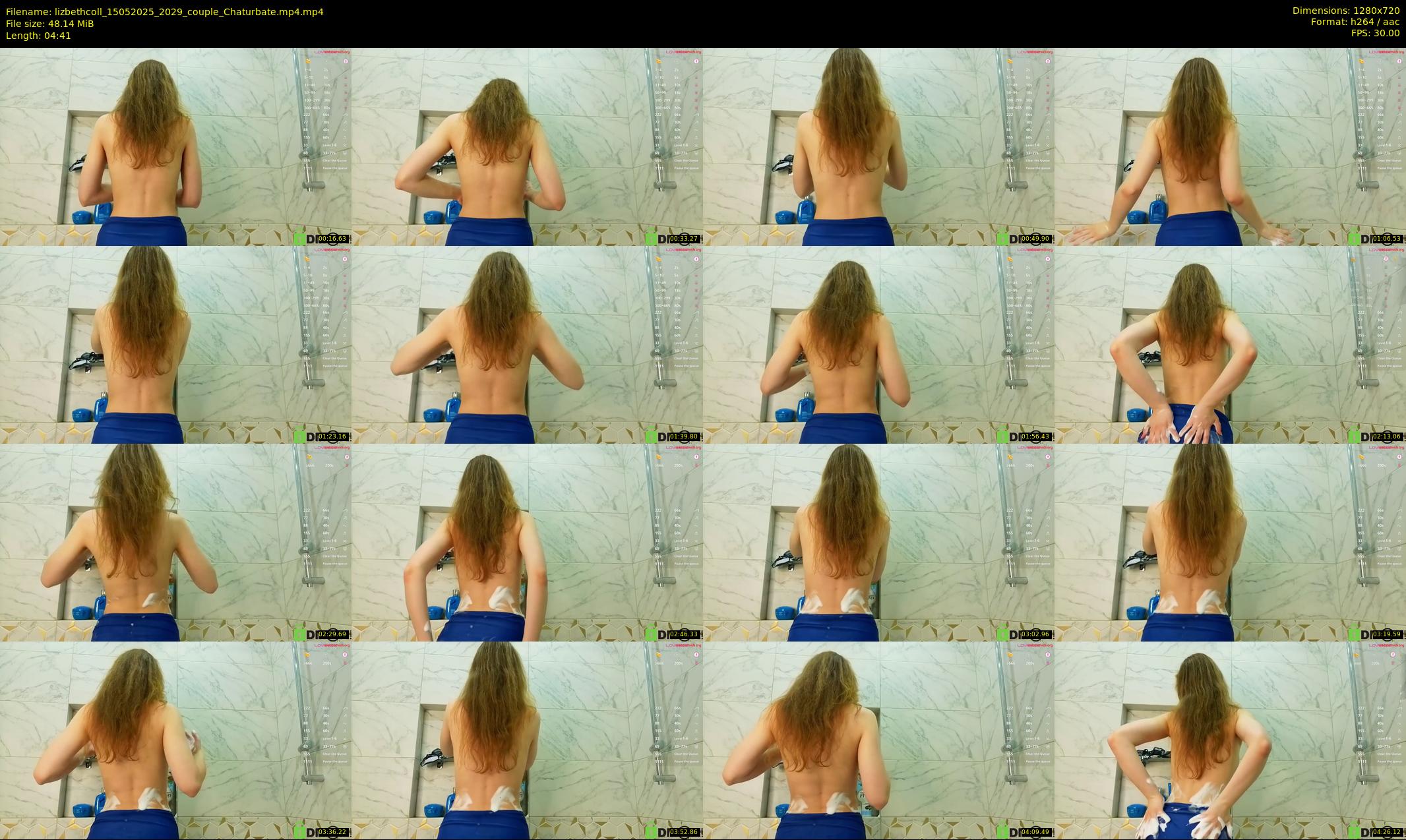lizbethcoll — 5 minute Chaturbate female cam show recording, 720p, May 15, 2025