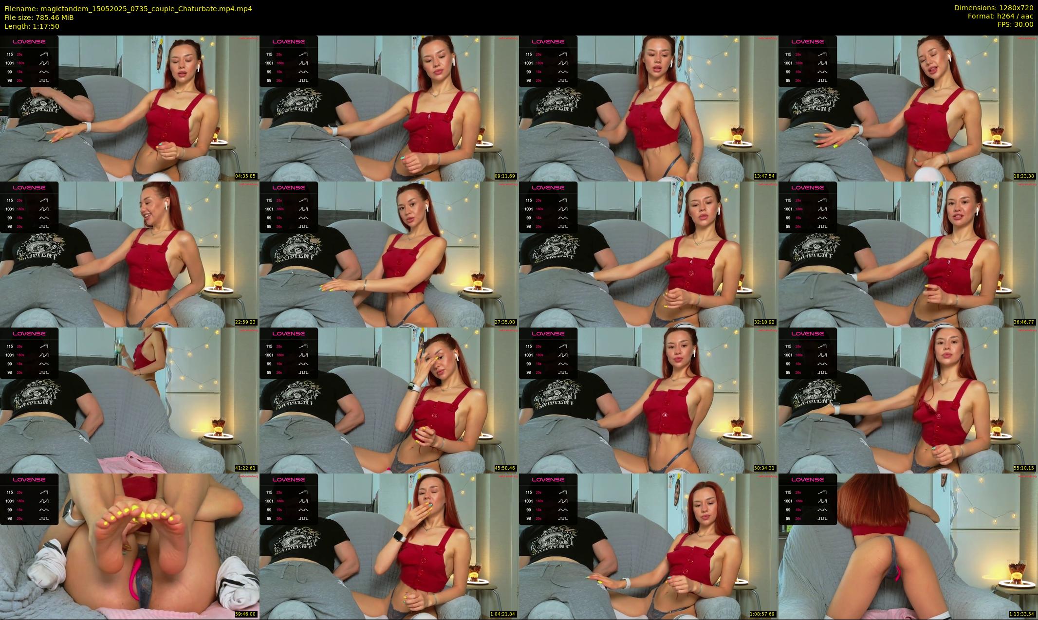 magictandem — 78 minute Chaturbate couple cam show recording, 720p, May 15, 2025