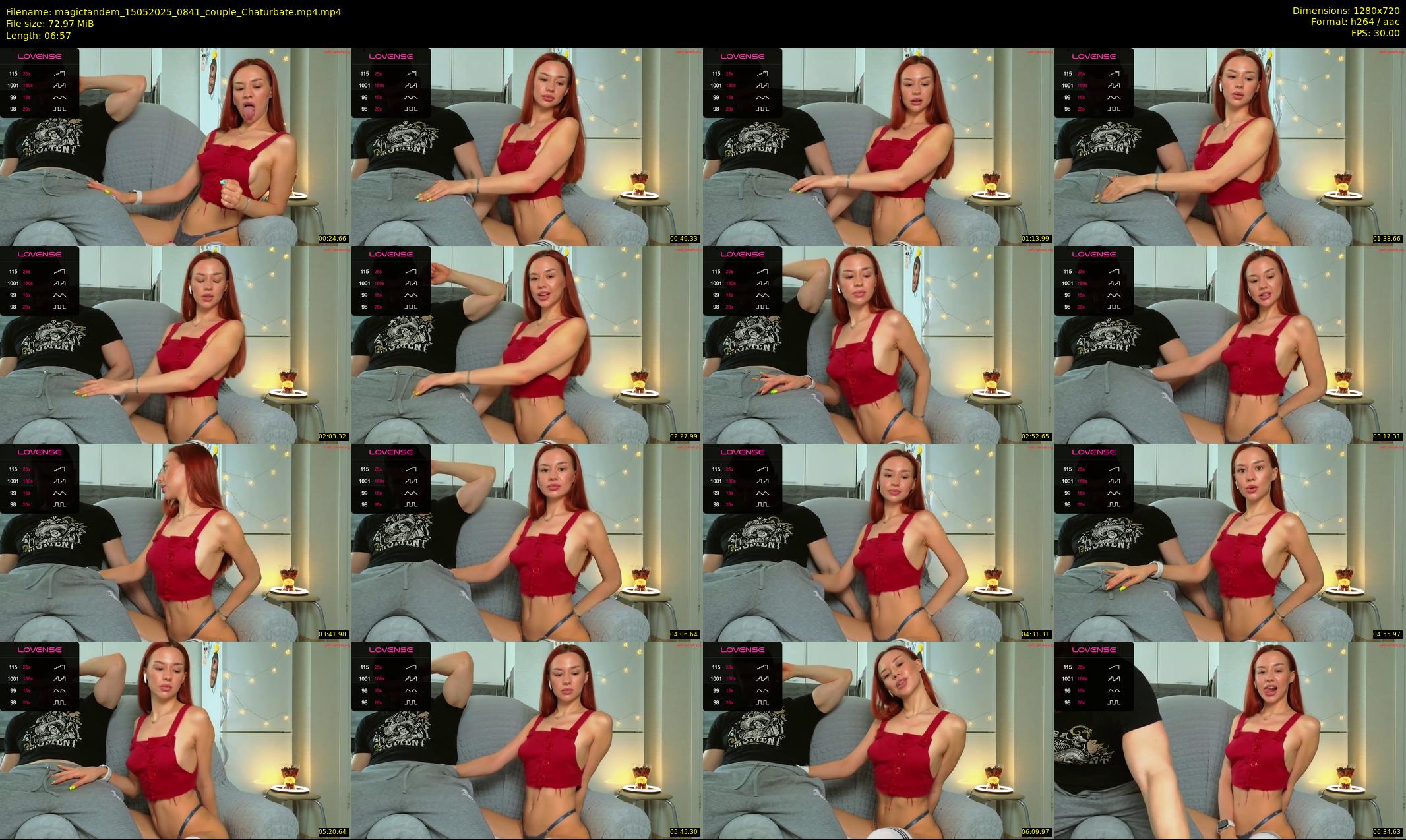 magictandem — 7 minute Chaturbate couple cam show recording, 720p, May 15, 2025