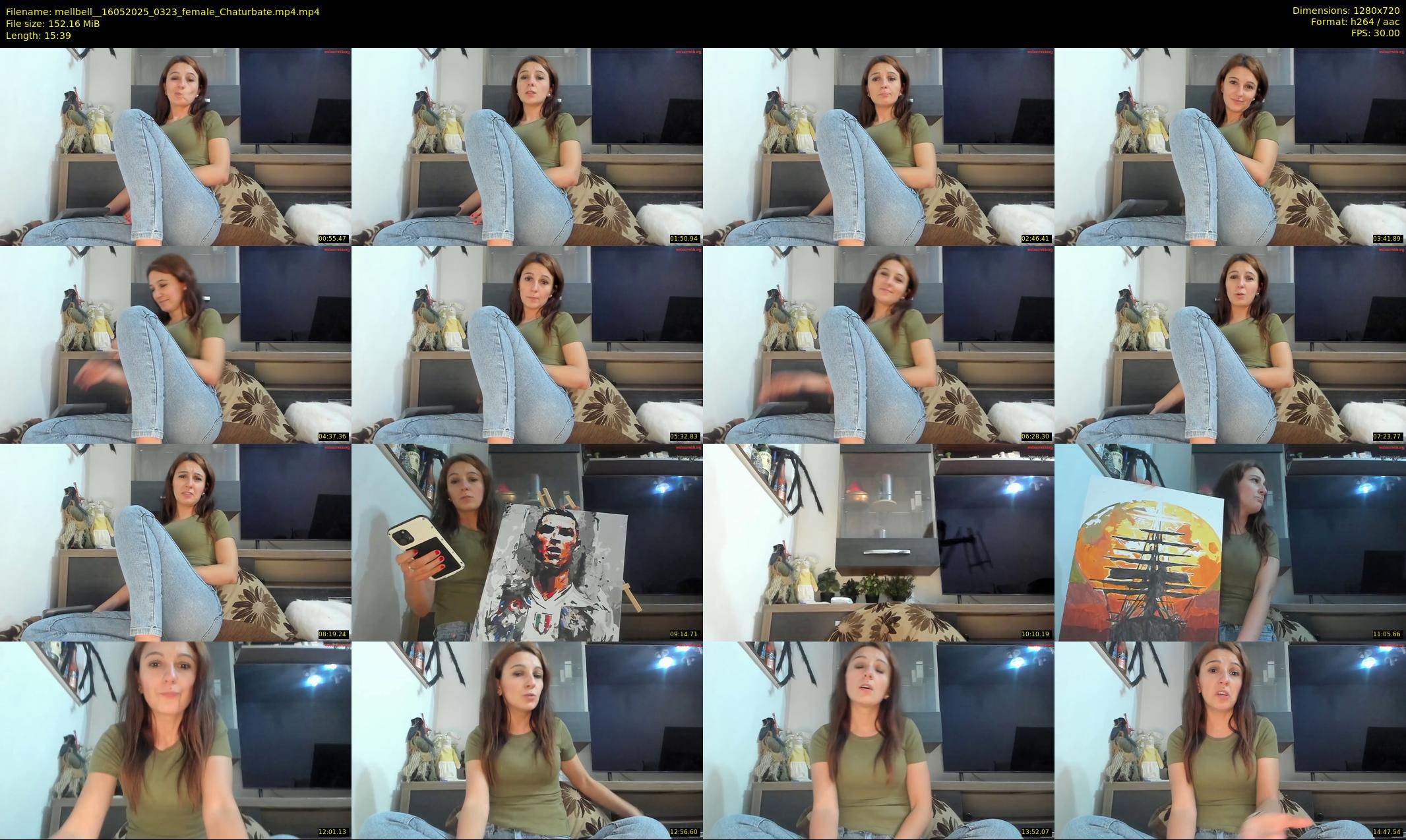 mellbell_ — 16 minute Chaturbate female cam show recording, 720p, May 16, 2025