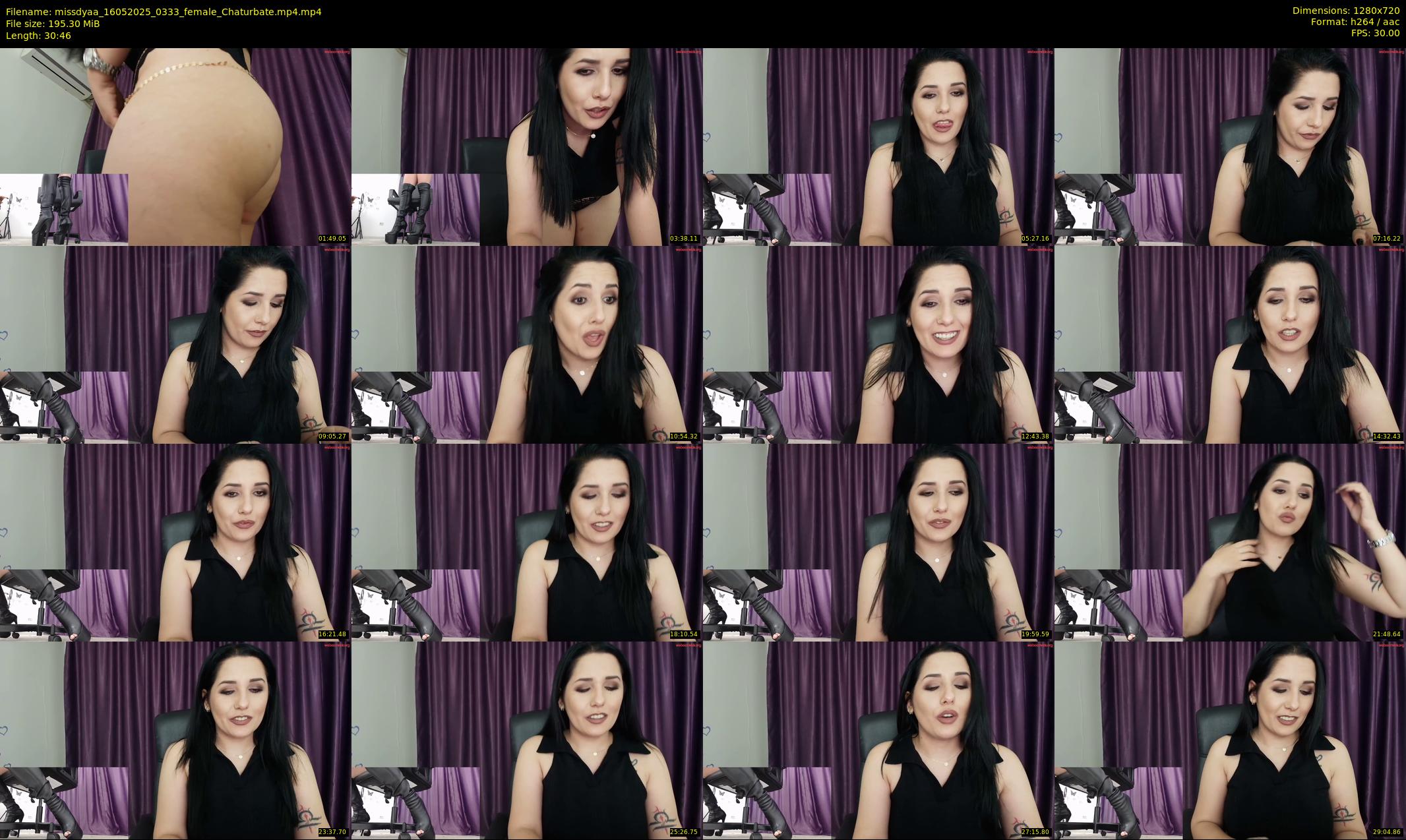 missdyaa — 31 minute Chaturbate female cam show recording, 720p, May 16, 2025