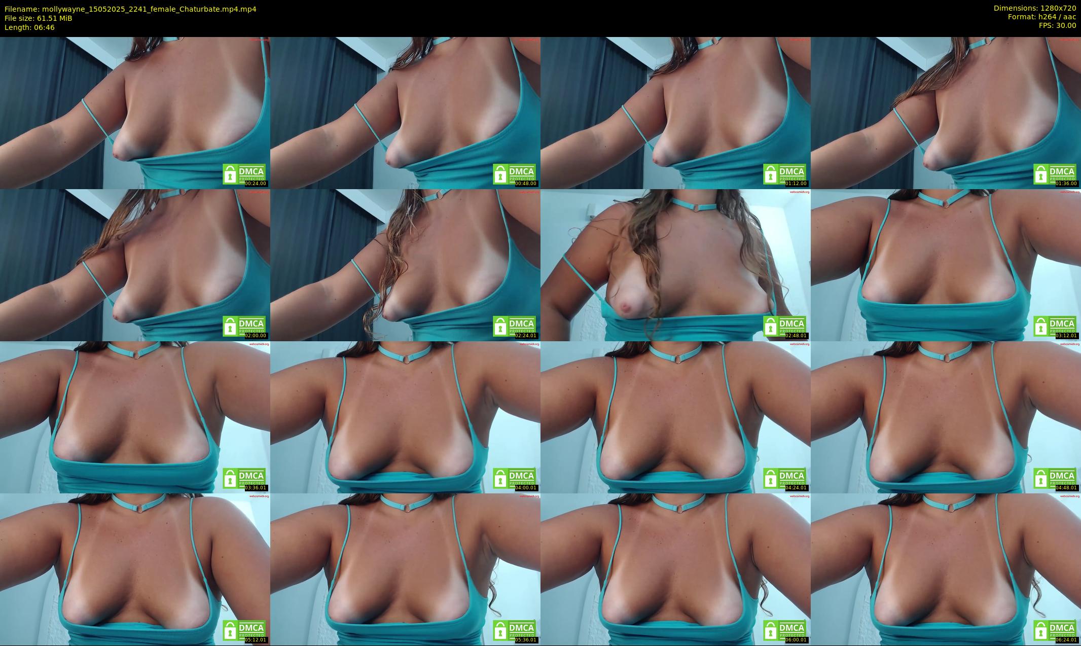 mollywayne — 7 minute Chaturbate female cam show recording, 720p, May 15, 2025