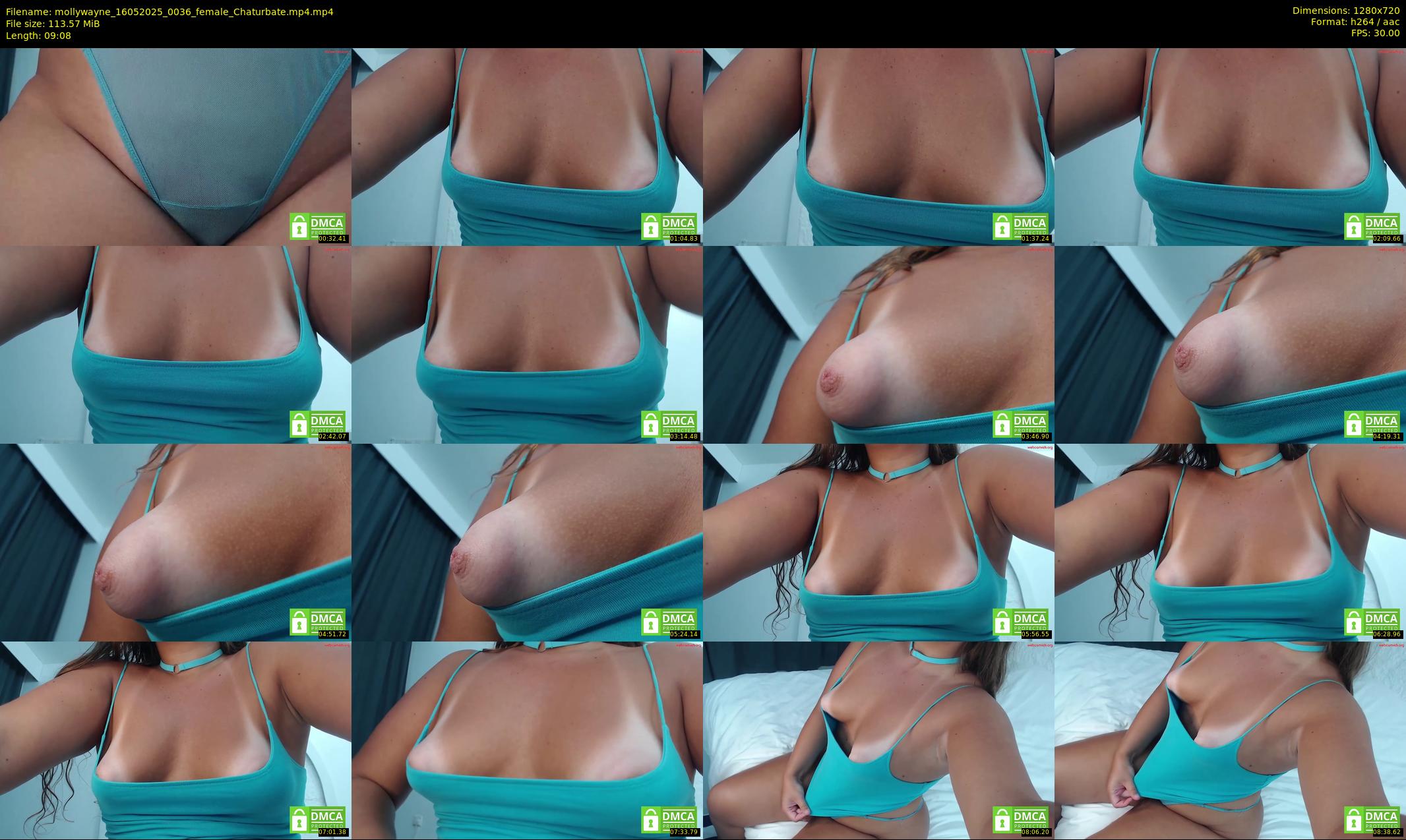 mollywayne — 10 minute Chaturbate female cam show recording, 720p, May 16, 2025