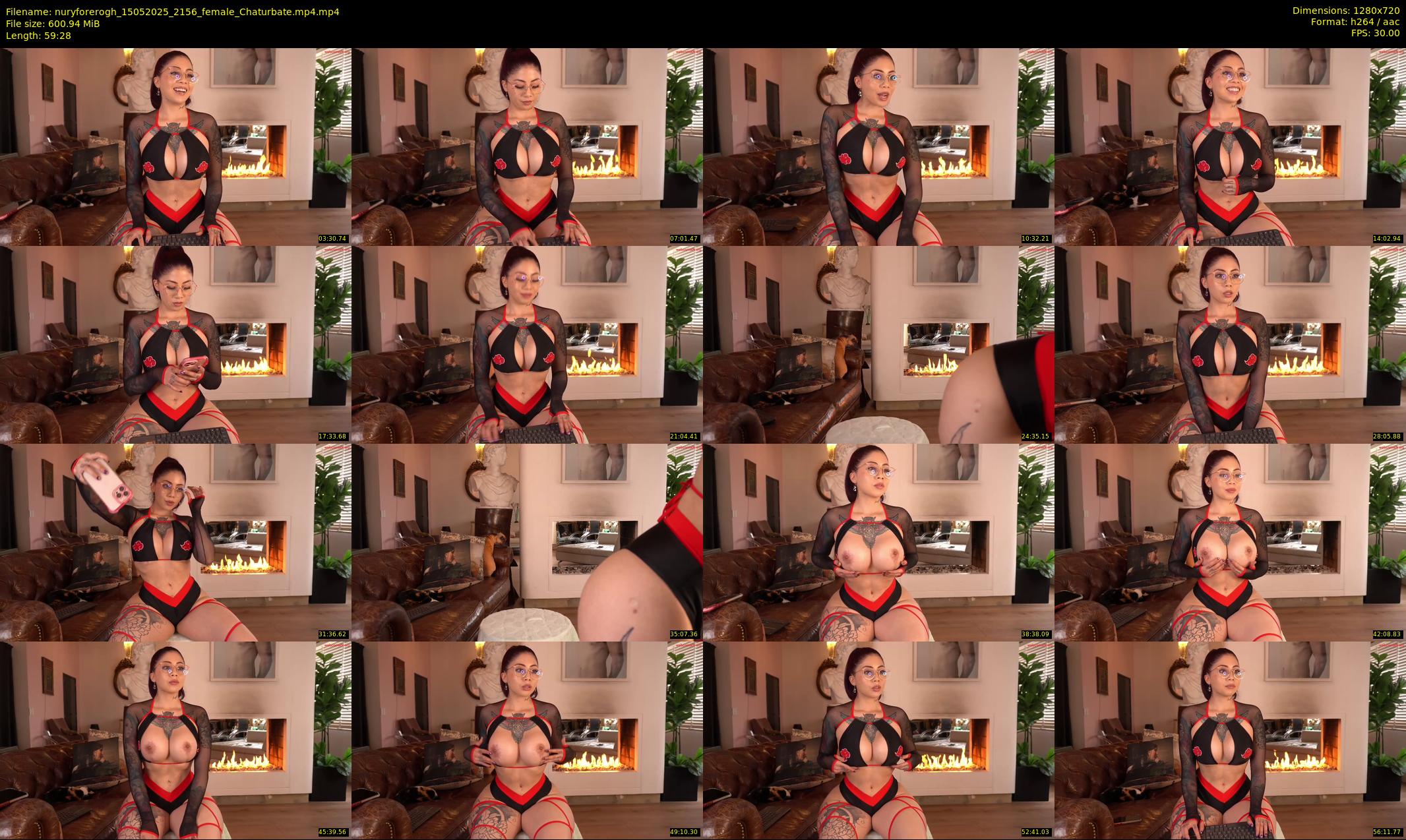 nuryforerogh — 60 minute Chaturbate female cam show recording, 720p, May 15, 2025