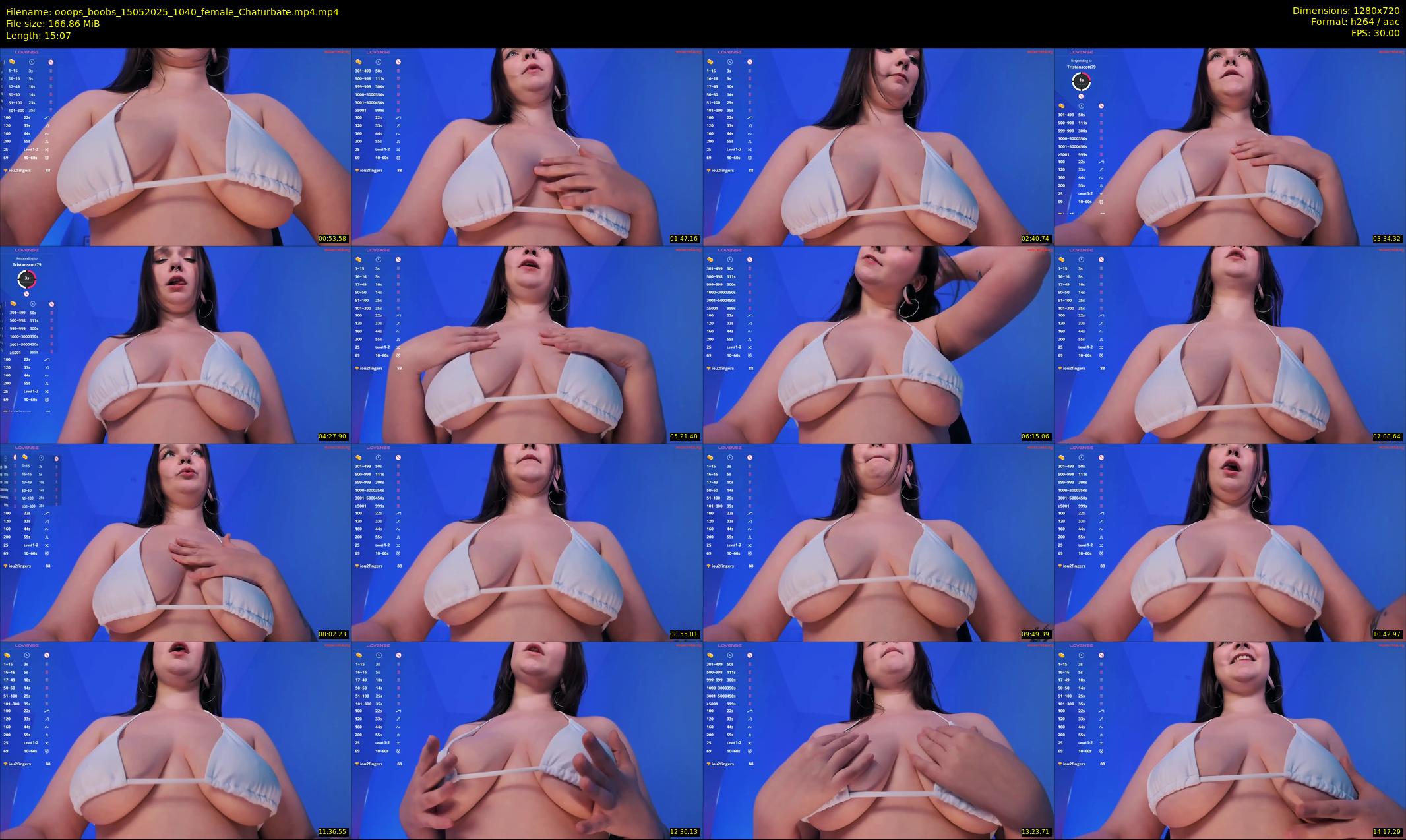 ooops_boobs — 16 minute Chaturbate female cam show recording, 720p, May 15, 2025