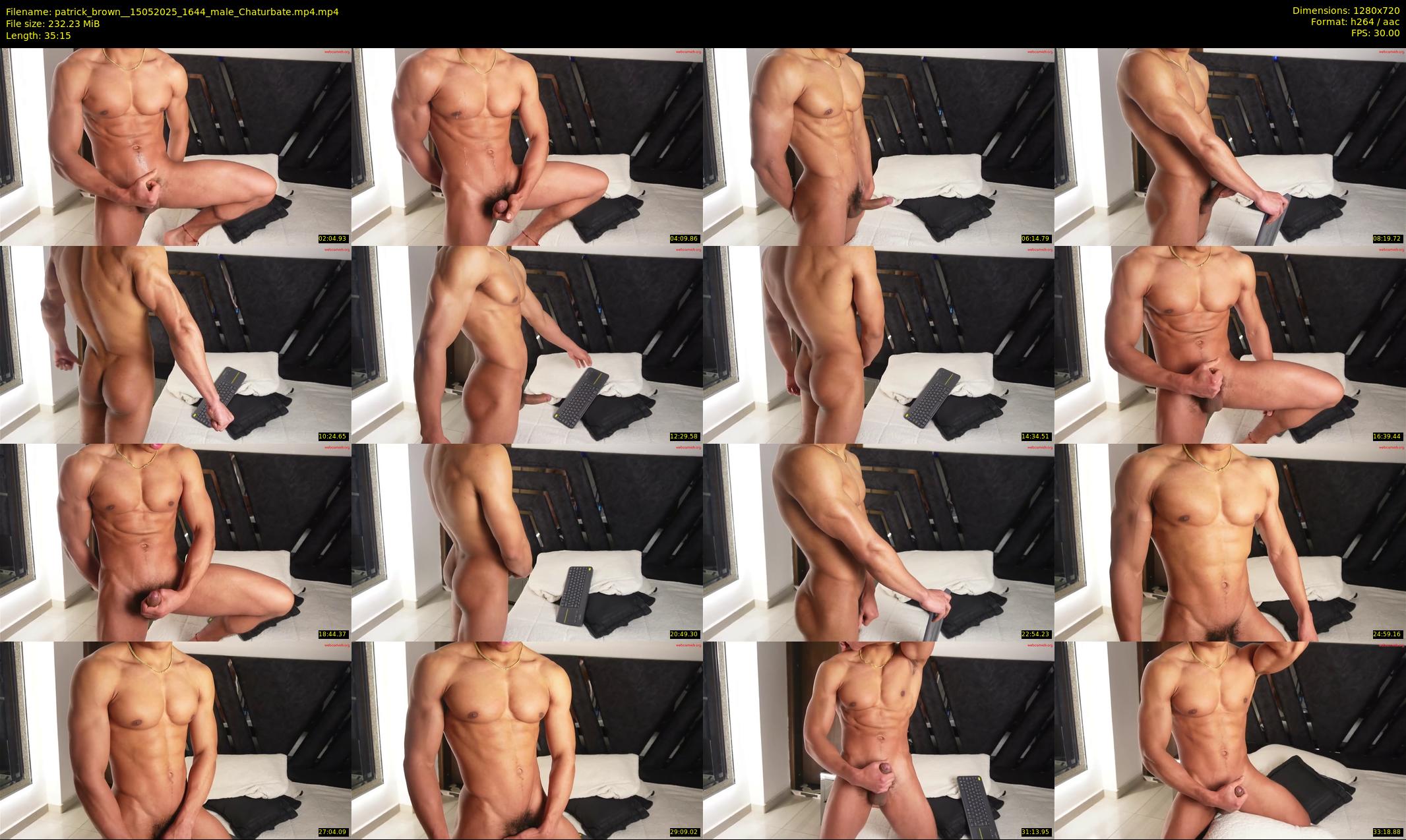 patrick_brown_ — 36 minute Chaturbate male cam show recording, 720p, May 15, 2025