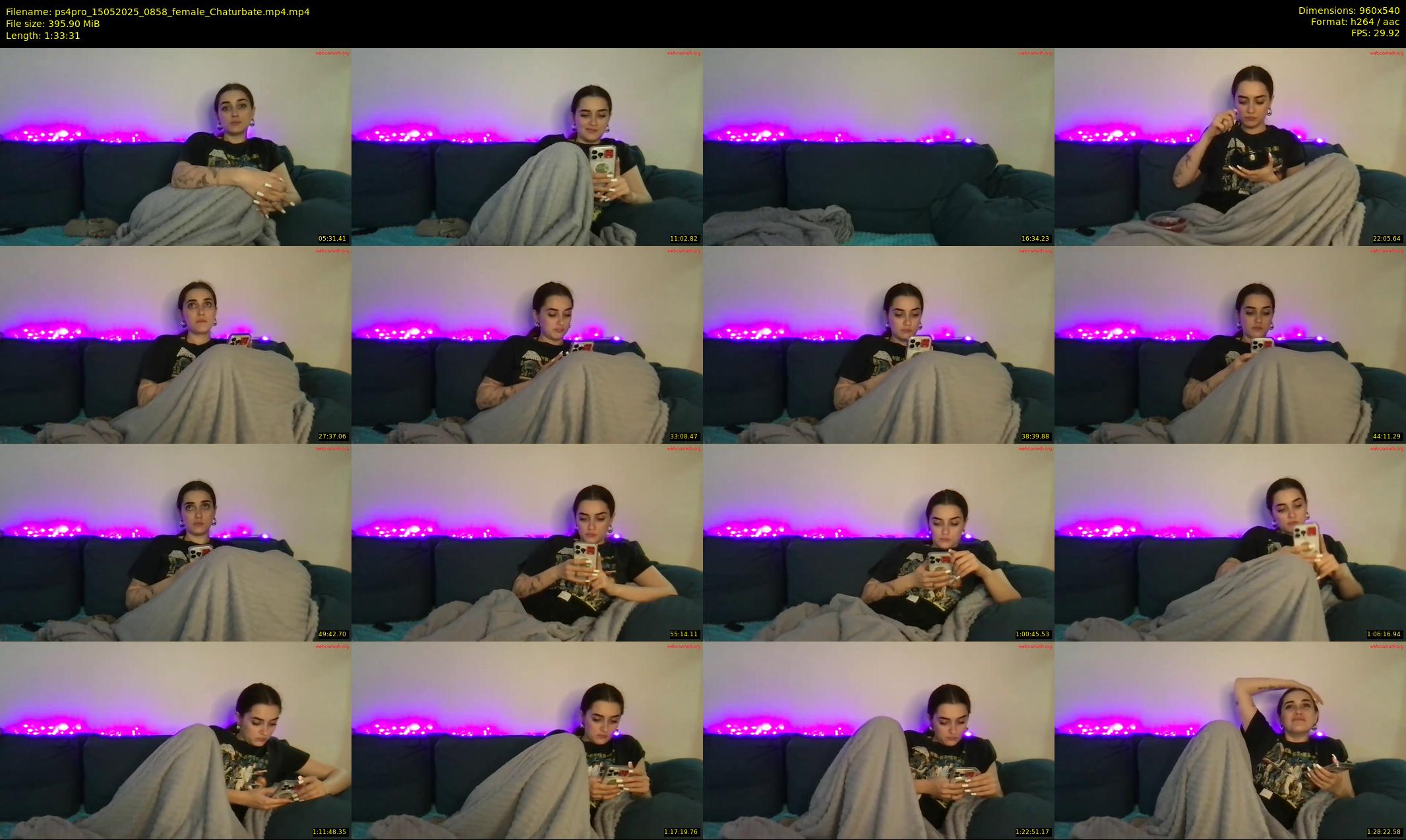 ps4pro — 94 minute Chaturbate female cam show recording, 480p, May 15, 2025