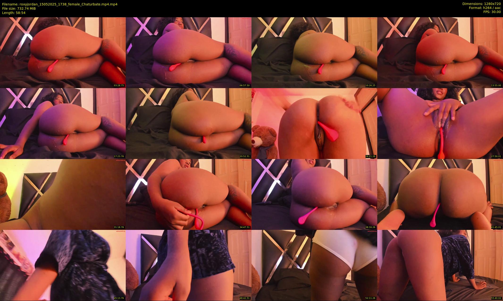 roxyjordan — 59 minute Chaturbate female cam show recording, 720p, May 15, 2025