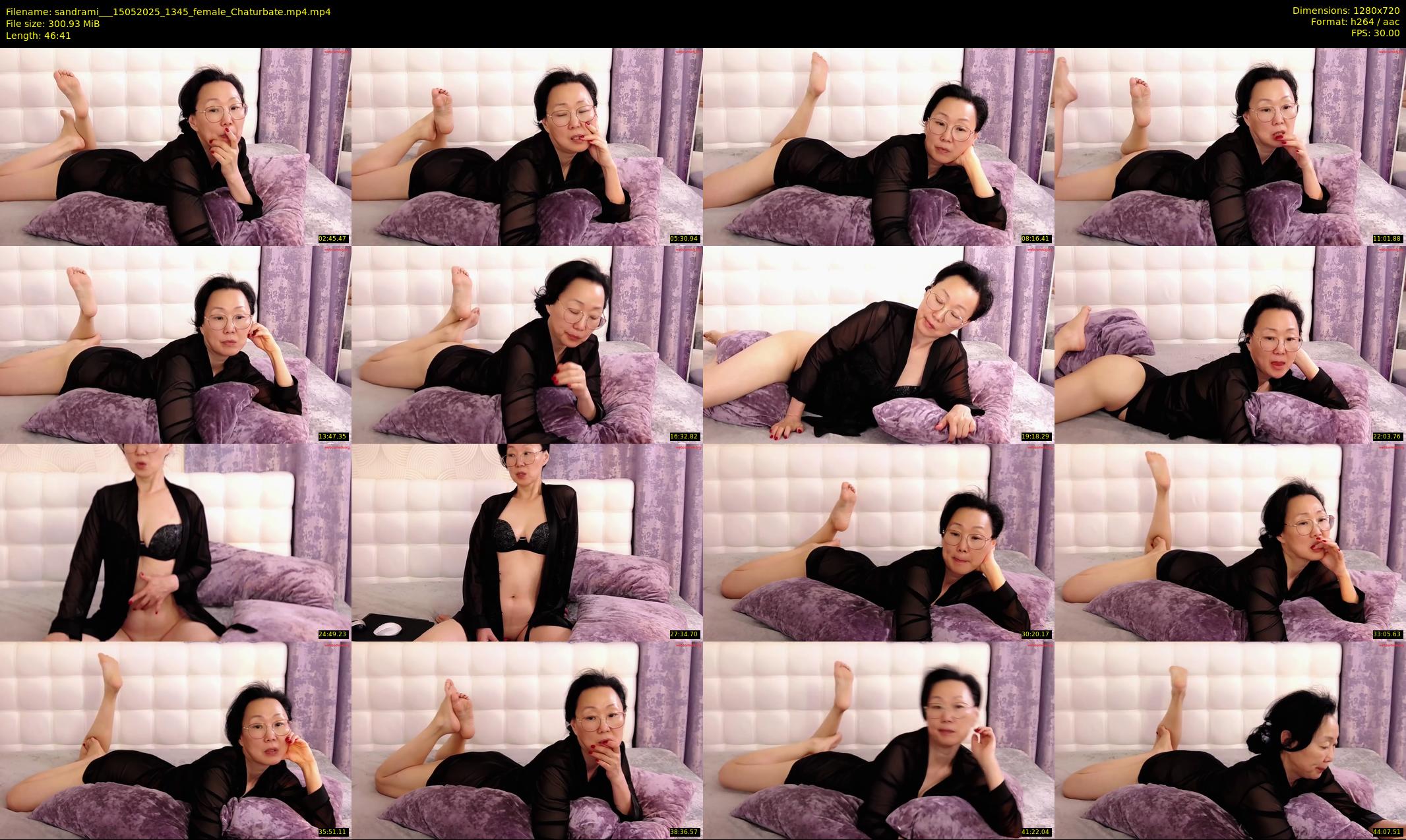sandrami__ — 47 minute Chaturbate female cam show recording, 720p, May 15, 2025