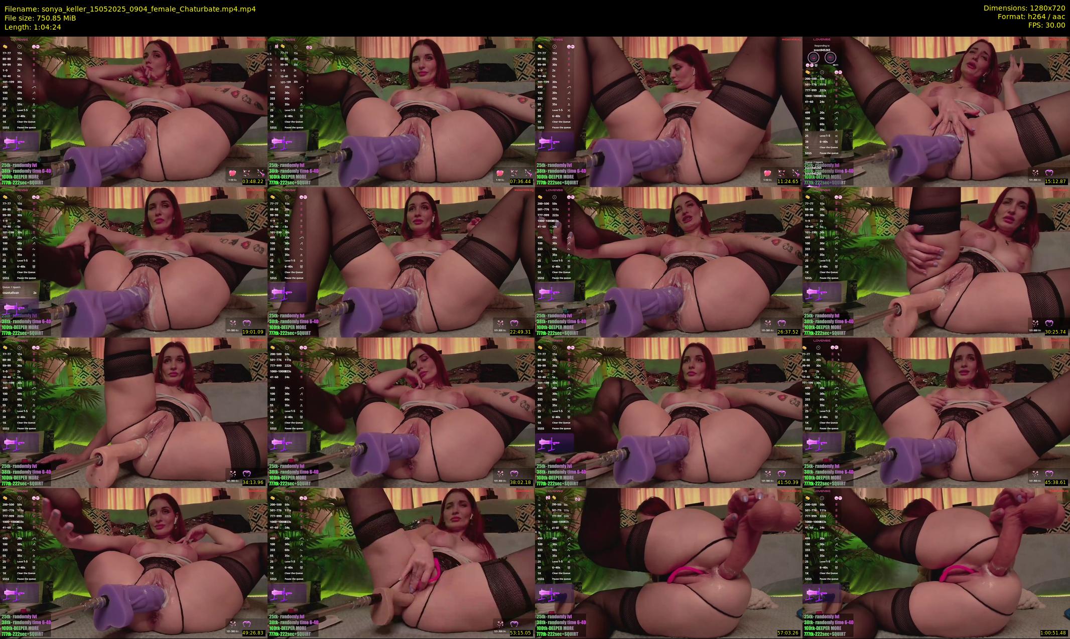 sonya_keller — 65 minute Chaturbate female cam show recording, 720p, May 15, 2025