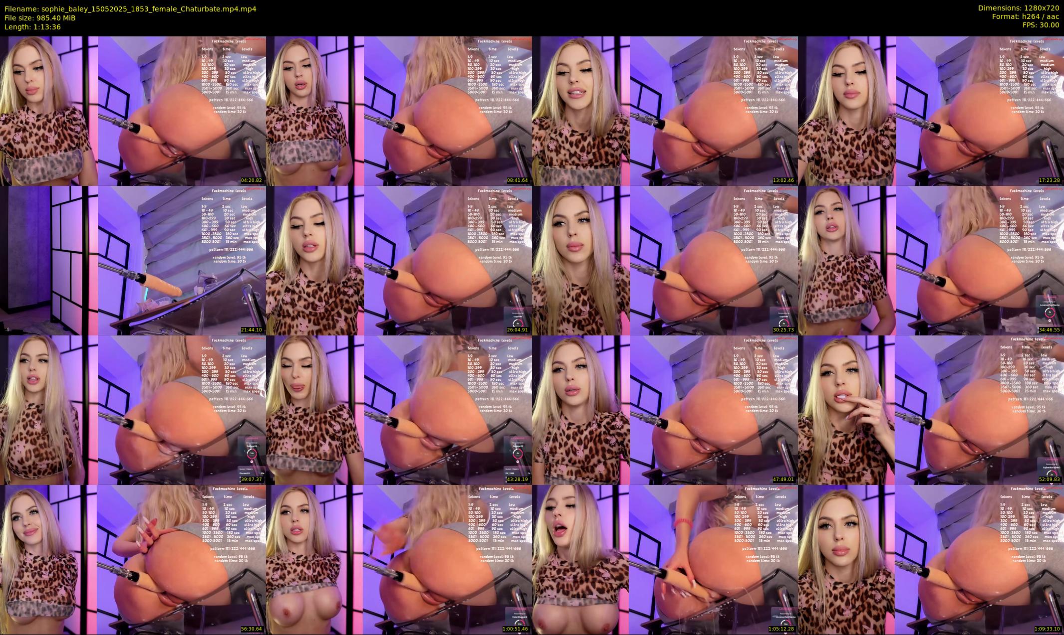 sophie_baley — 74 minute Chaturbate female cam show recording, 720p, May 15, 2025