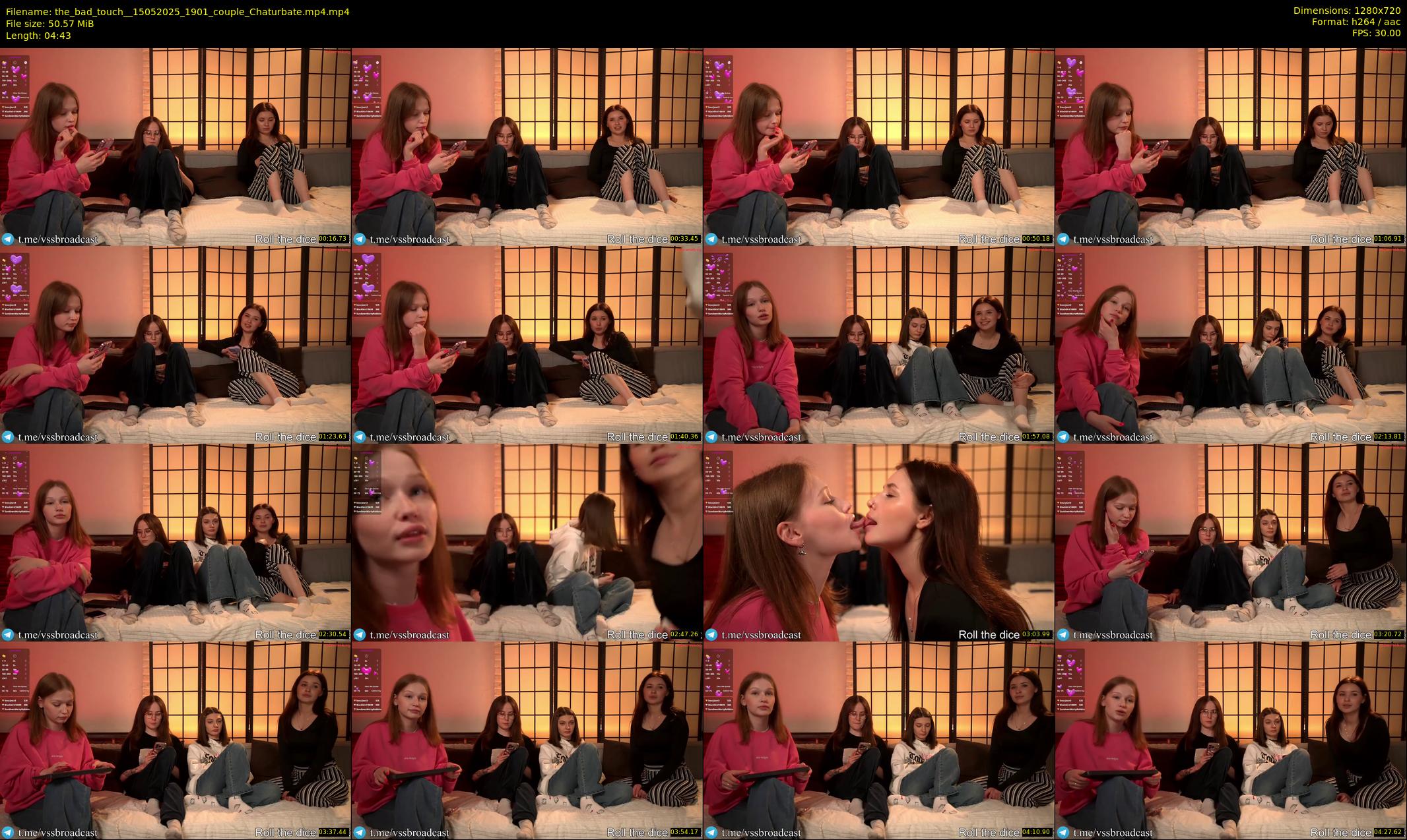 the_bad_touch_ — 5 minute Chaturbate couple cam show recording, 720p, May 15, 2025