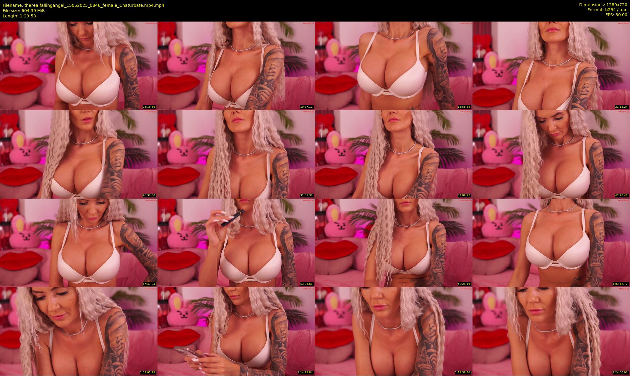 therealfallingangel — 90 minute Chaturbate female cam show recording, 720p, May 15, 2025