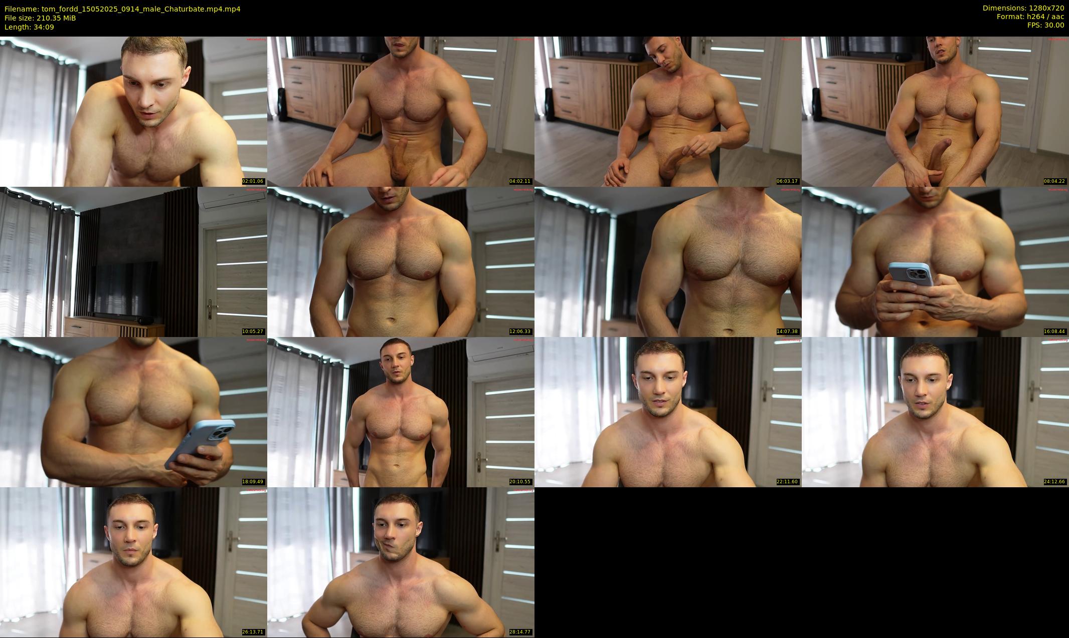 tom_fordd — 35 minute Chaturbate male cam show recording, 720p, May 15, 2025