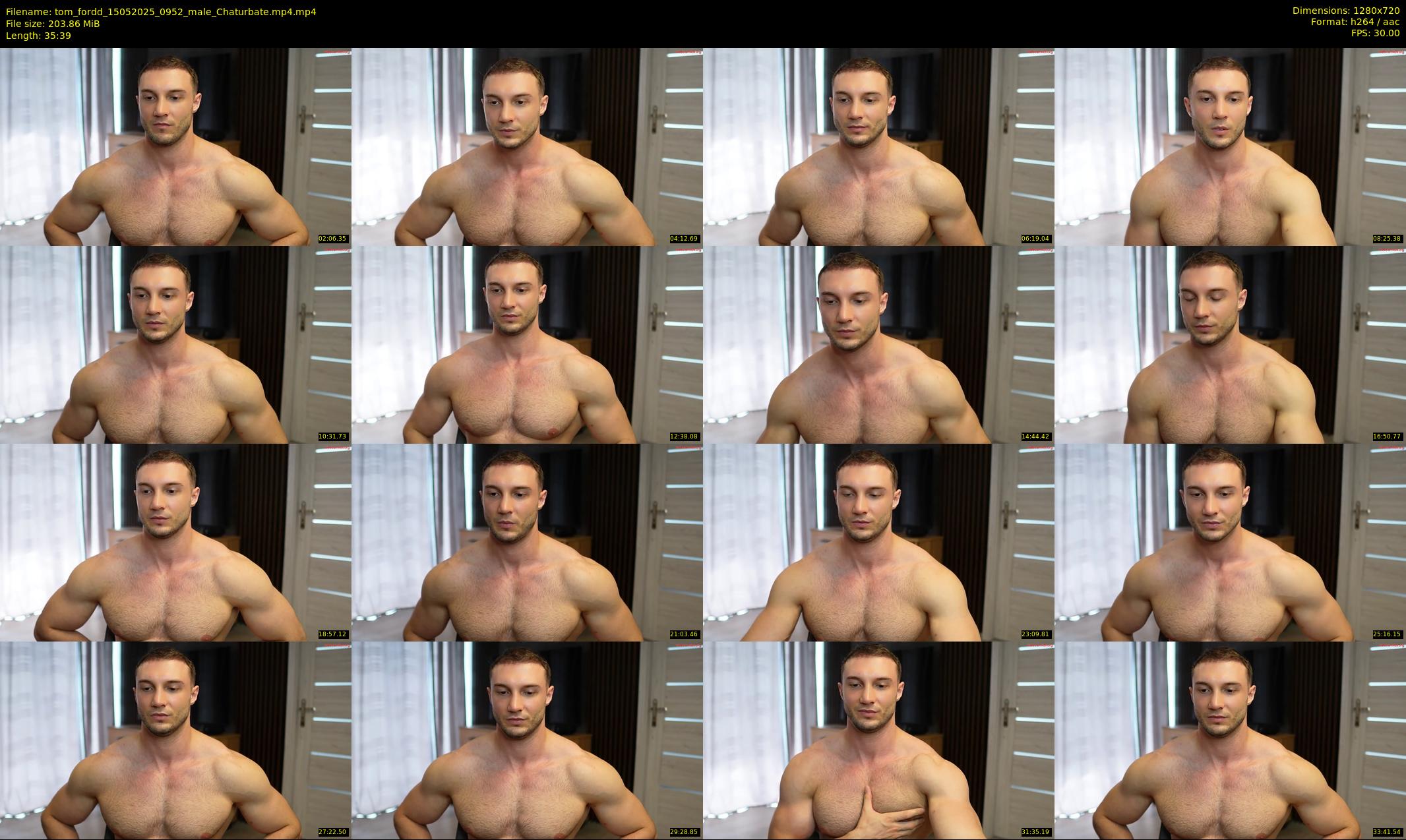 tom_fordd — 36 minute Chaturbate male cam show recording, 720p, May 15, 2025