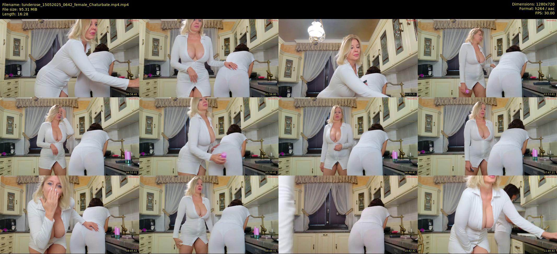 tunderose — 17 minute Chaturbate female cam show recording, 720p, May 15, 2025
