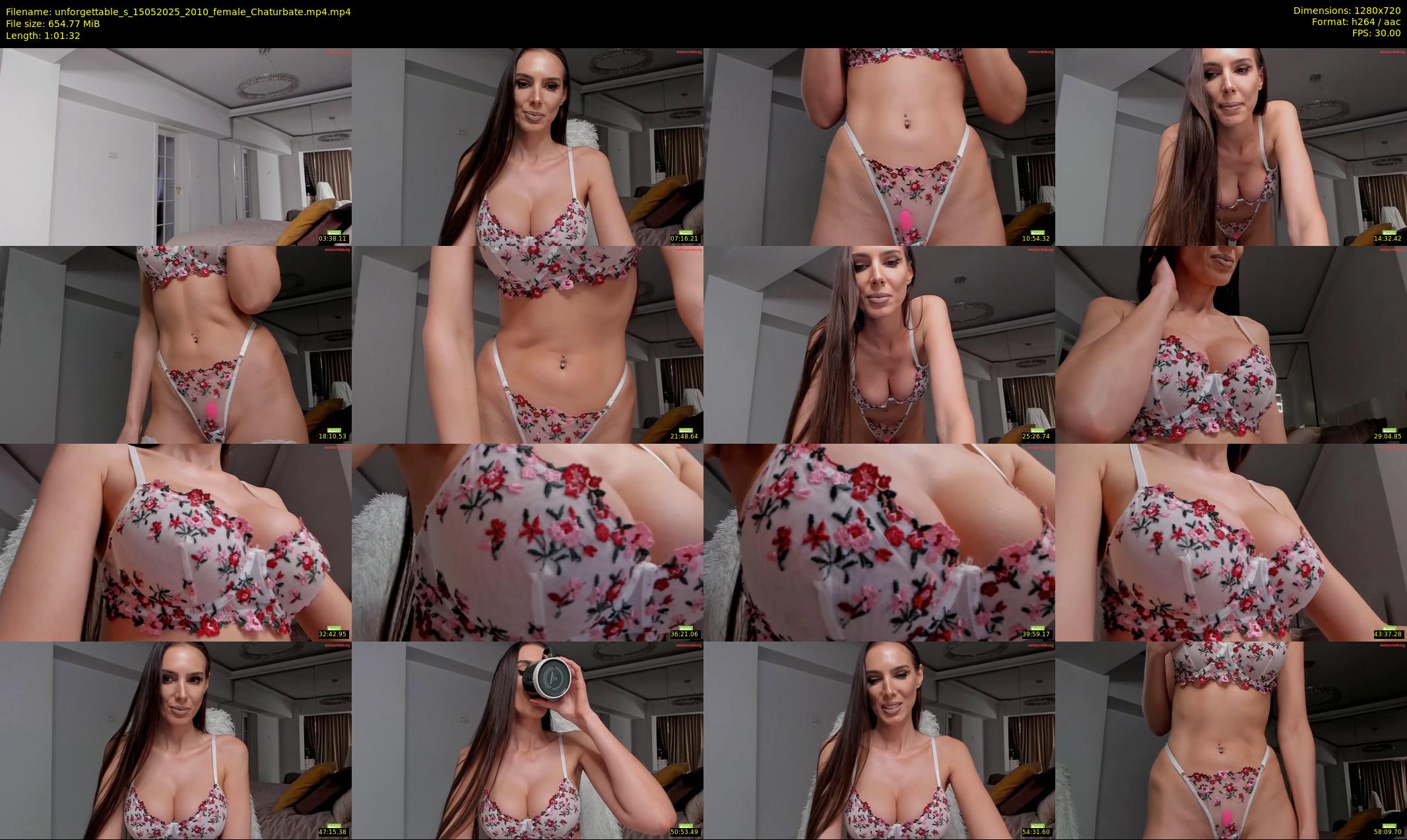 unforgettable_s — 62 minute Chaturbate female cam show recording, 720p, May 15, 2025