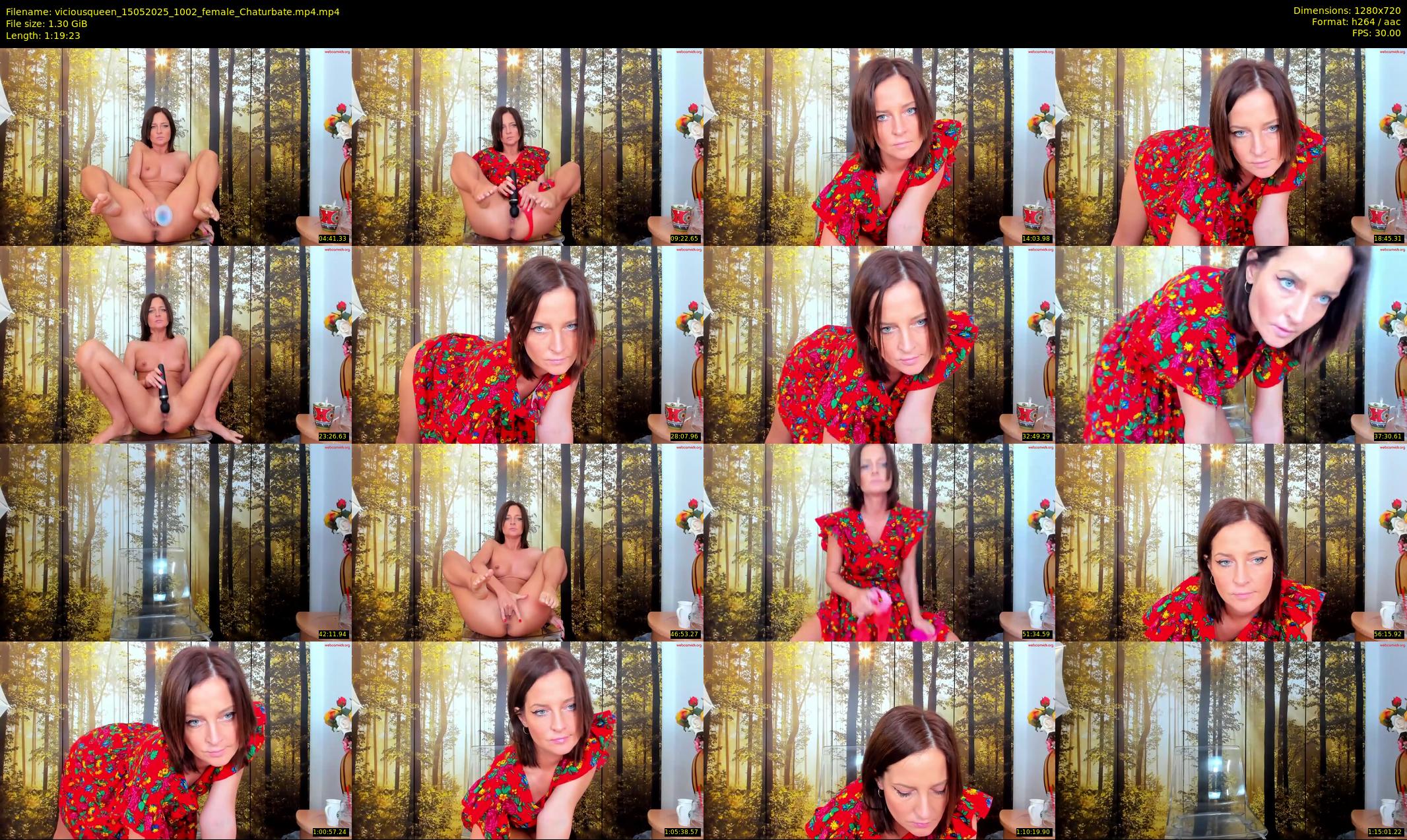 viciousqueen — 80 minute Chaturbate female cam show recording, 720p, May 15, 2025