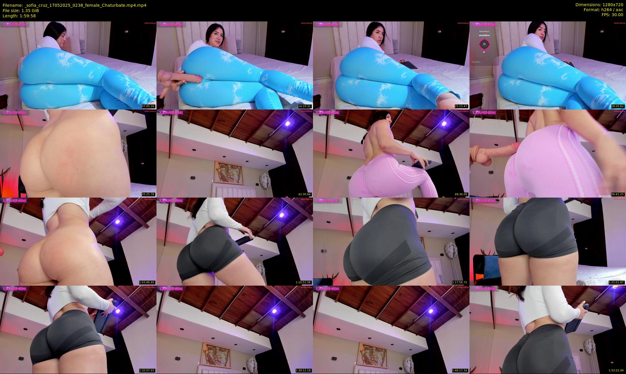 _sofia_cruz — 120 minute Chaturbate female cam show recording, 720p, May 17, 2025